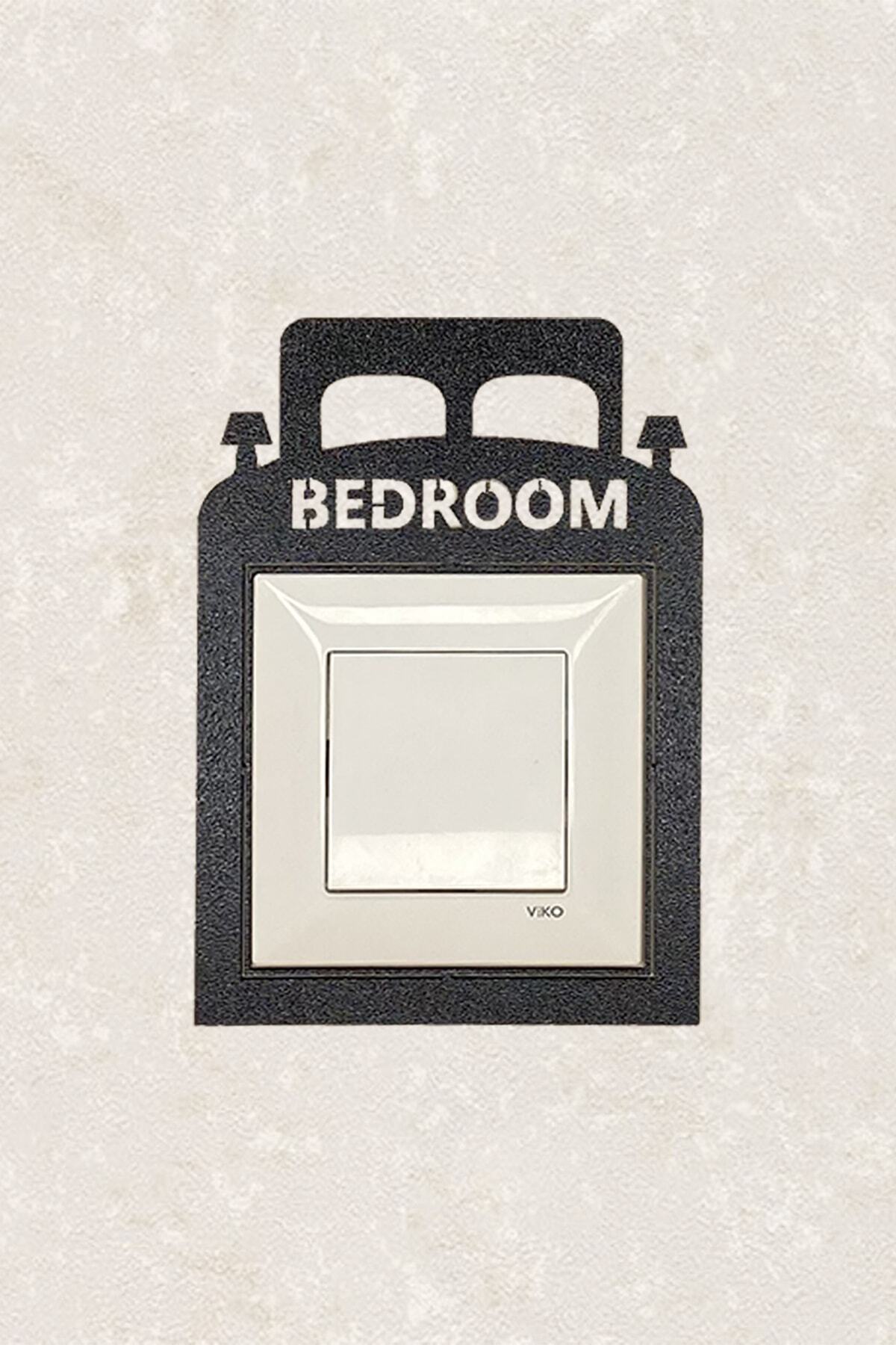 BLgrup 2110 Lazer Kesim Ahşap Priz Çerçevesi Tekli Bedroom