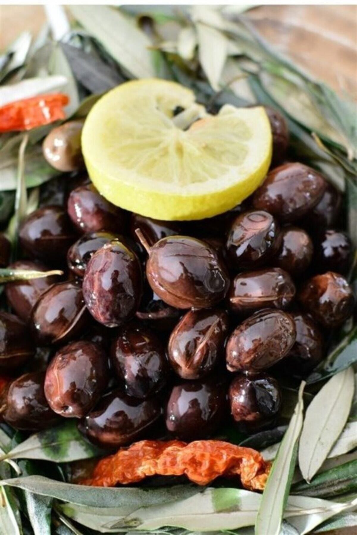 Milas Pazarı Siyah Yağlı Zeytin 1 Kg Milas Yağlısı