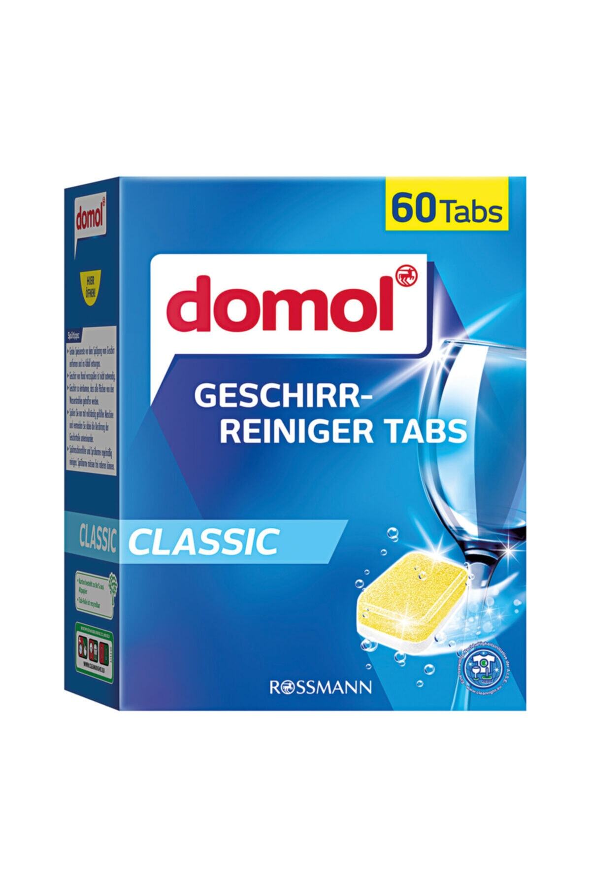 DOMOL Bulaşık Makinesi Tableti Klasik 60 Adet