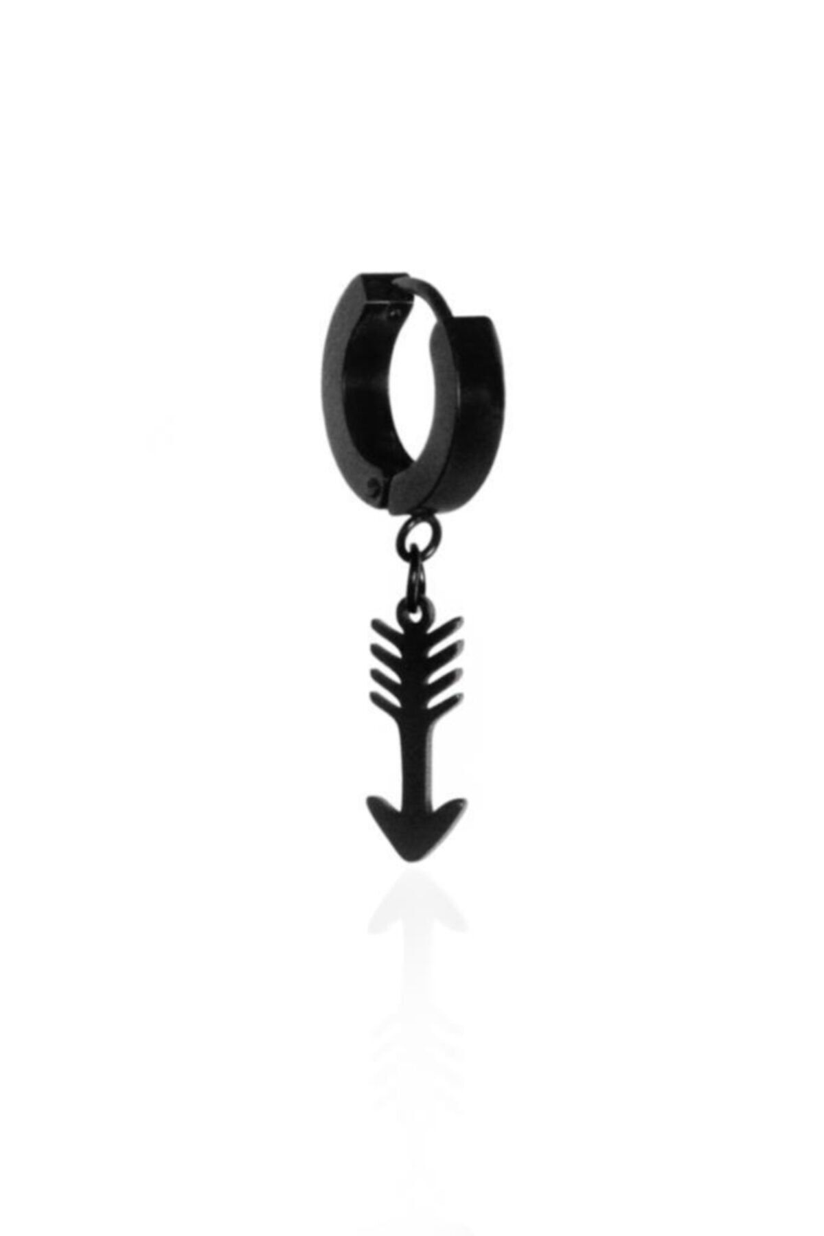 Nautilus Concept Ok Objeli, Unisex Çelik Küpe