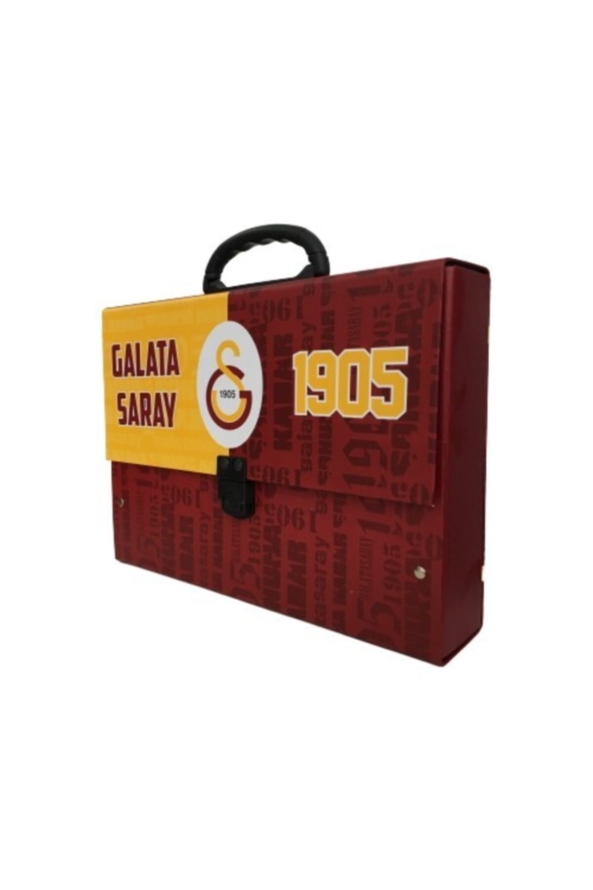 Timon Galatasaray Lisanslı Saplı Okul Klasörü Sarı Kırmızı