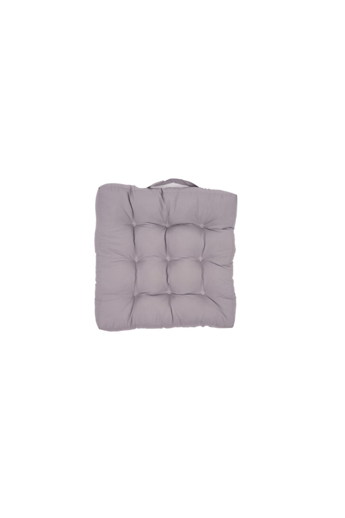 Rocher Maison 45x45 Cm Lüks Sandalye Minderi Gri