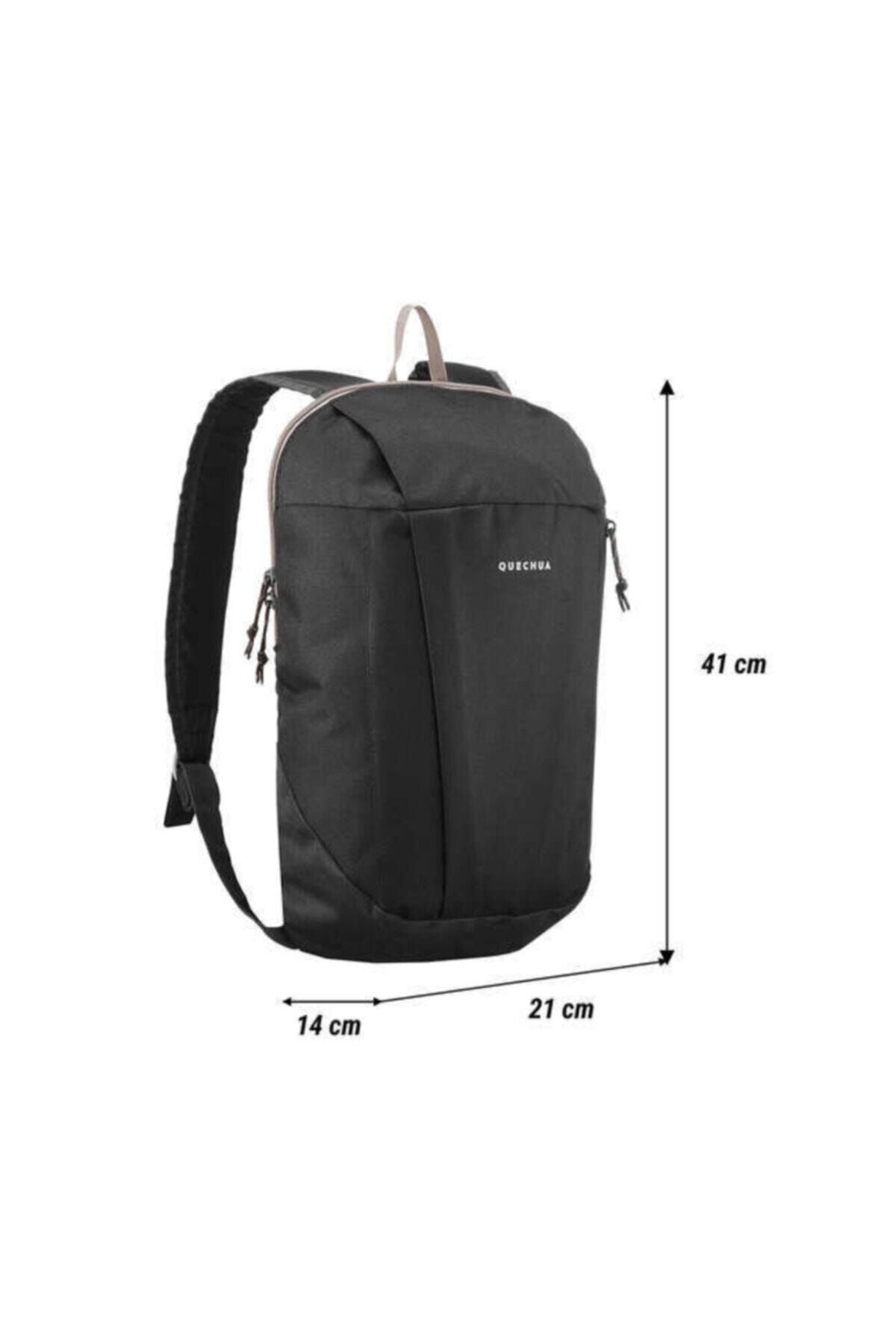 Quechua Siyah Sırt Çantası 10 L  Nh100
