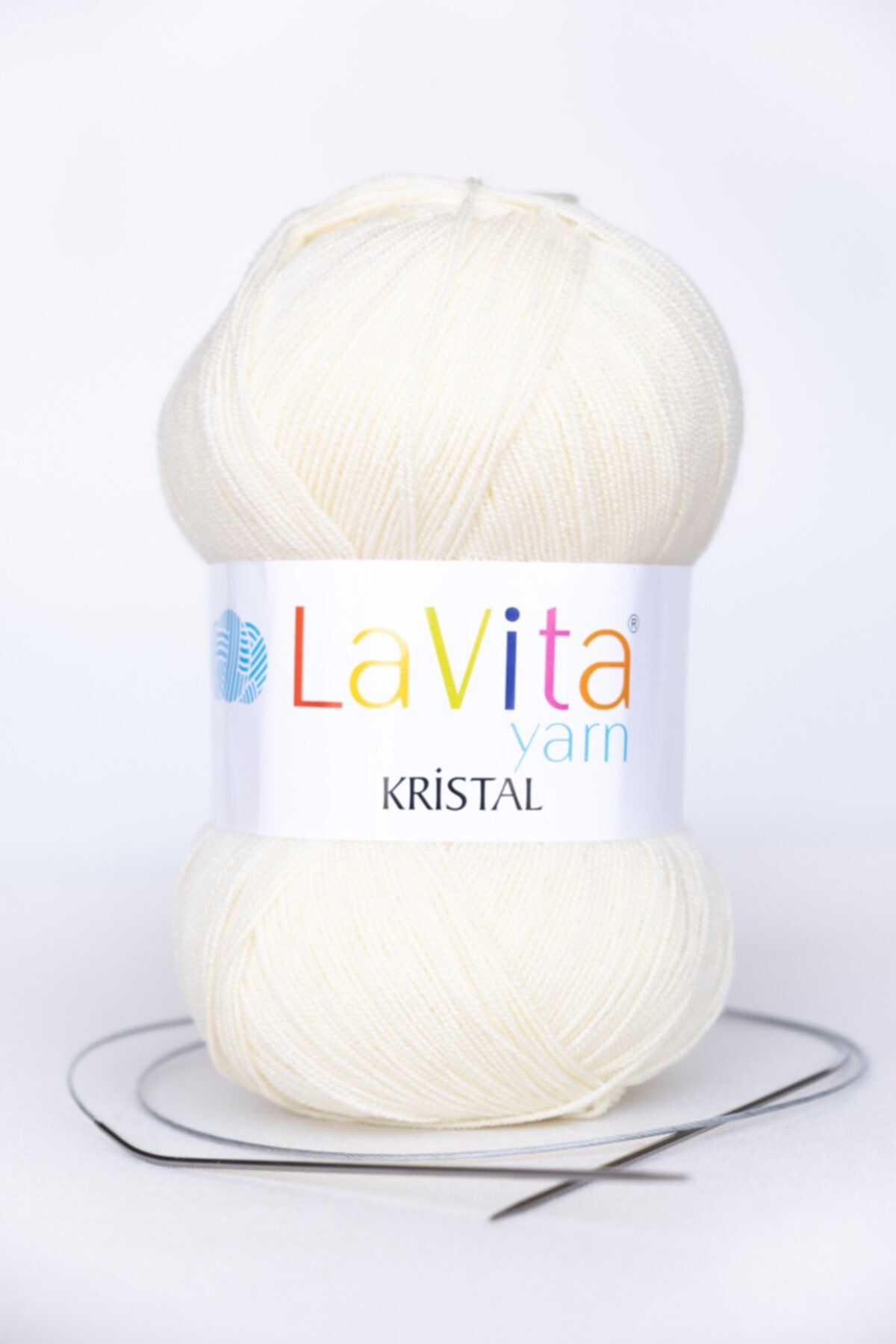 LaVita Yarn Kristal Lif Amigurumi El Örgü Ipi Taka Yarn (9503-KEMİK)