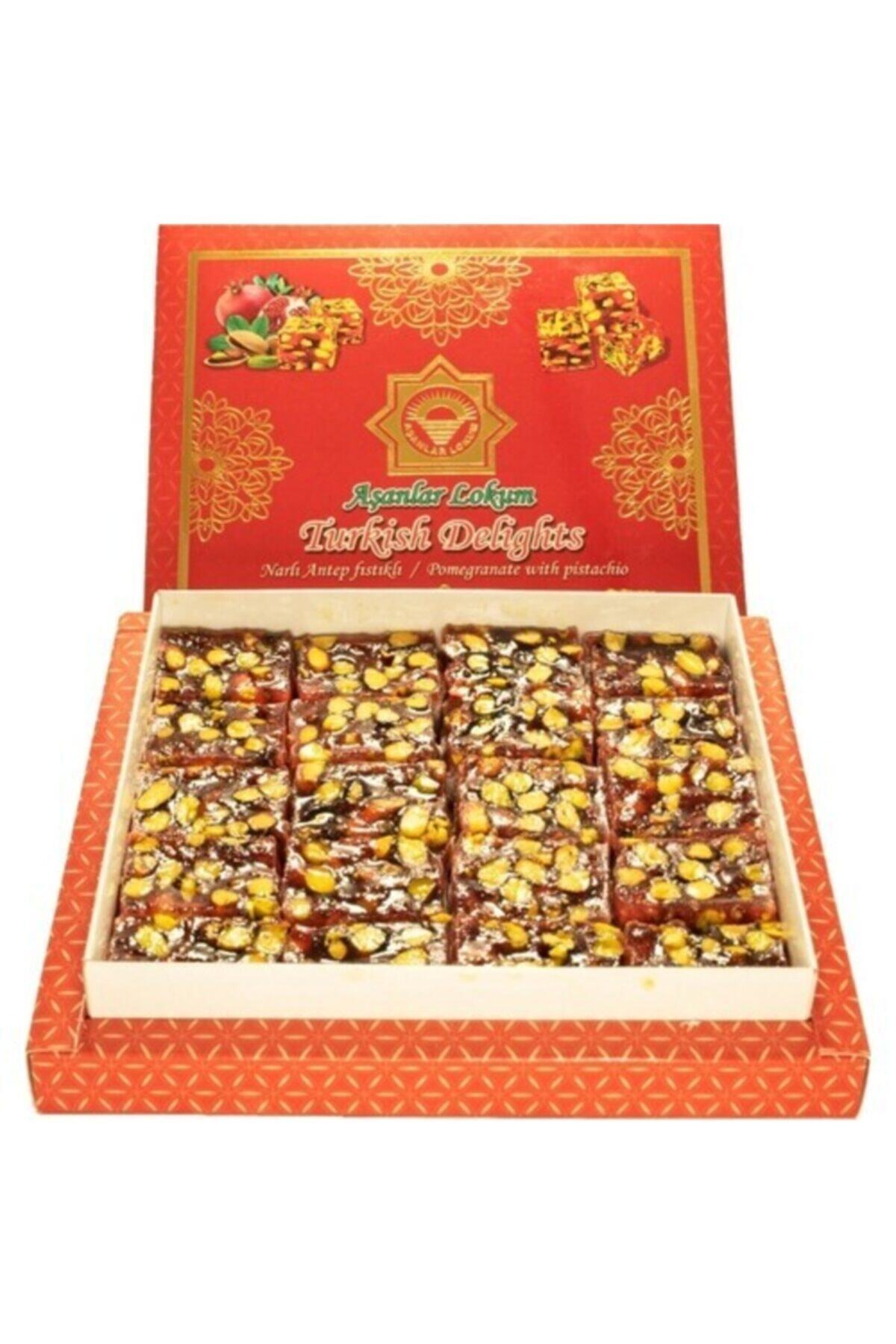 Aşanlar Lokum Narlı Ve Antep Fıstıklı Lokum 1 kg