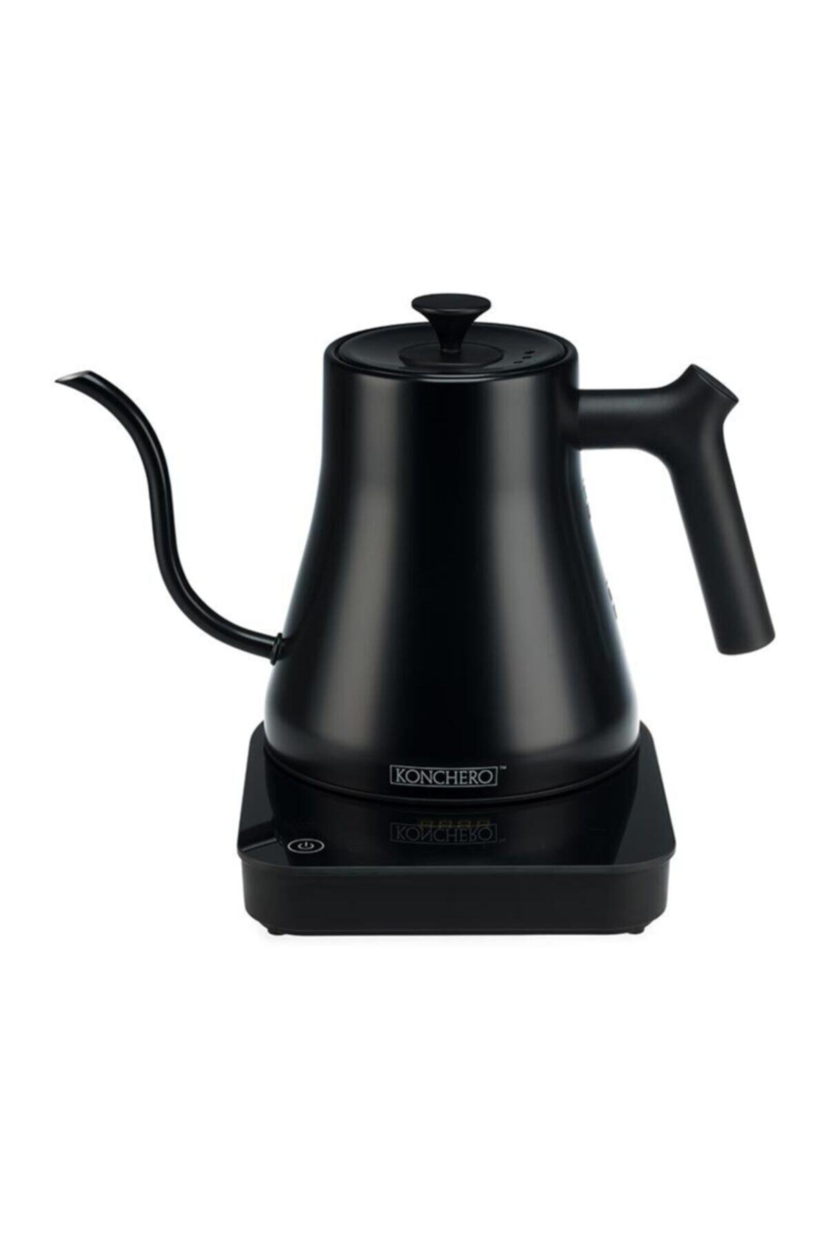 Konchero As-21267a Isı Ayarlı Kettle, Elektrikli, 1 L, Siyah