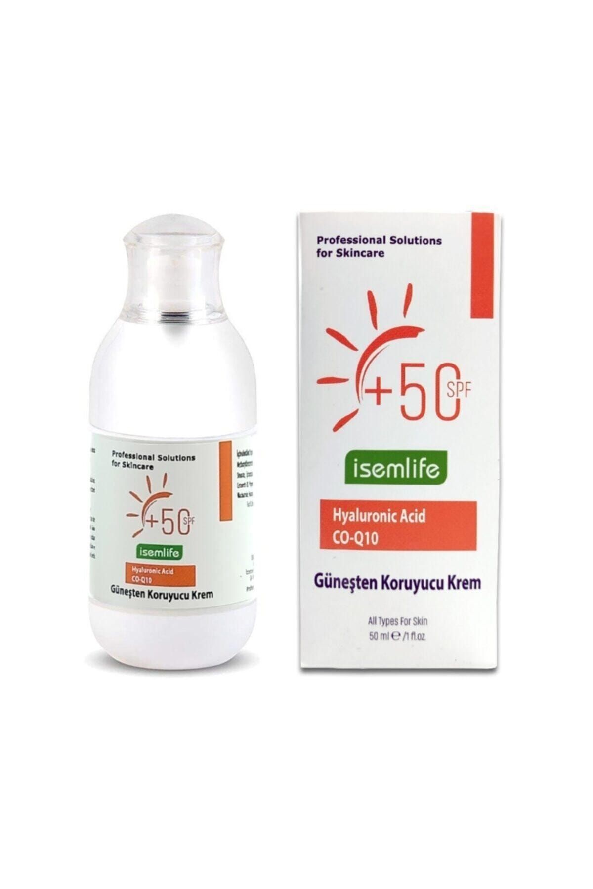 İsemlife Spf 50+ Güneş Kremi ( Yoğun Nemlendirici Etkili )