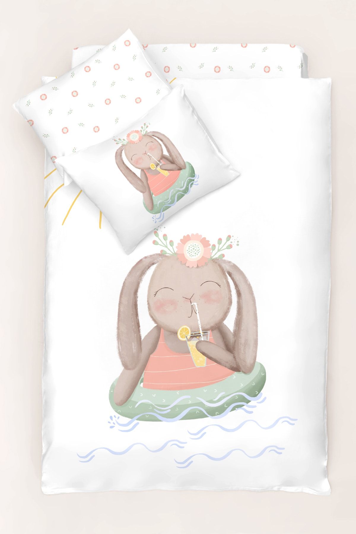 Casadora Baby Loulou 100% Pamuk Saten Bebek Nevresim Takımı
