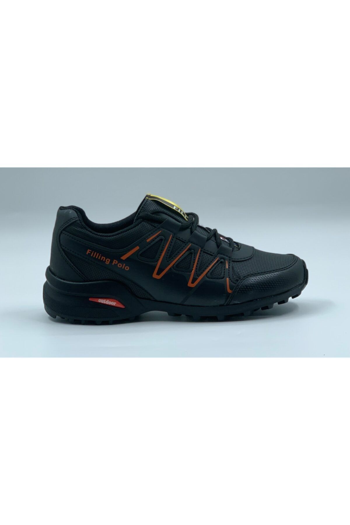 FİLLİNG POLO Hareket Store Siyah Turuncu Unisex Outdoor Hrkf045o