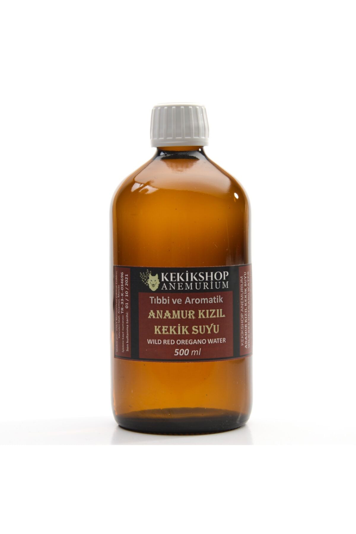 Kekikshop Anemurium Kekik Suyu 500ml Anamur Bitkisel Kızıl Kekik Suyu
