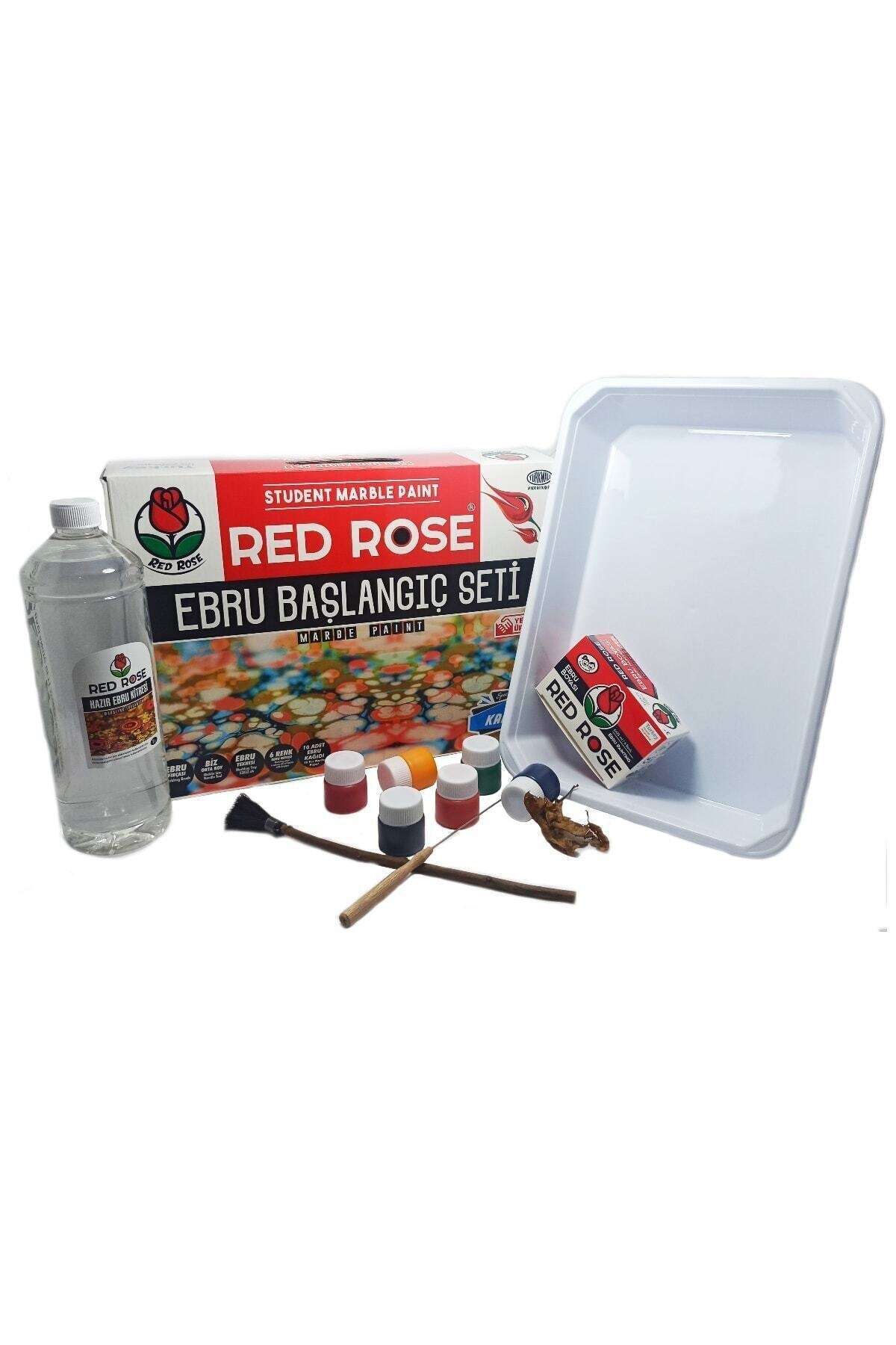 Red Rose Ebru Başlangıç Seti