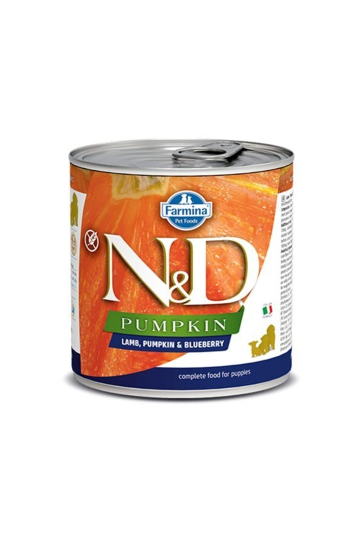 N&D Balkabaklı Ve Kuzu Etli Yavru Köpek Konservesi 285 Gr