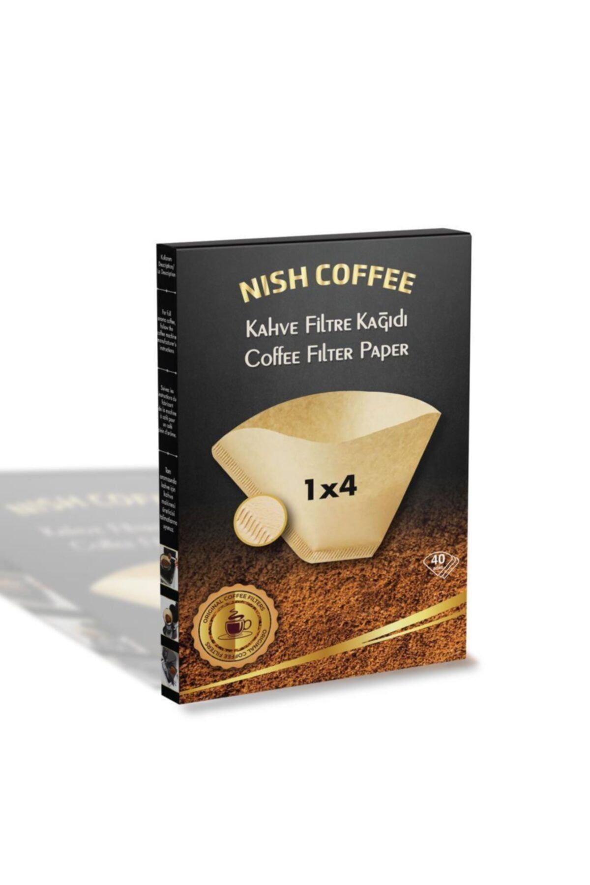 Nish Kahve Filtre Kahve Kağıdı 1x4 40'lı