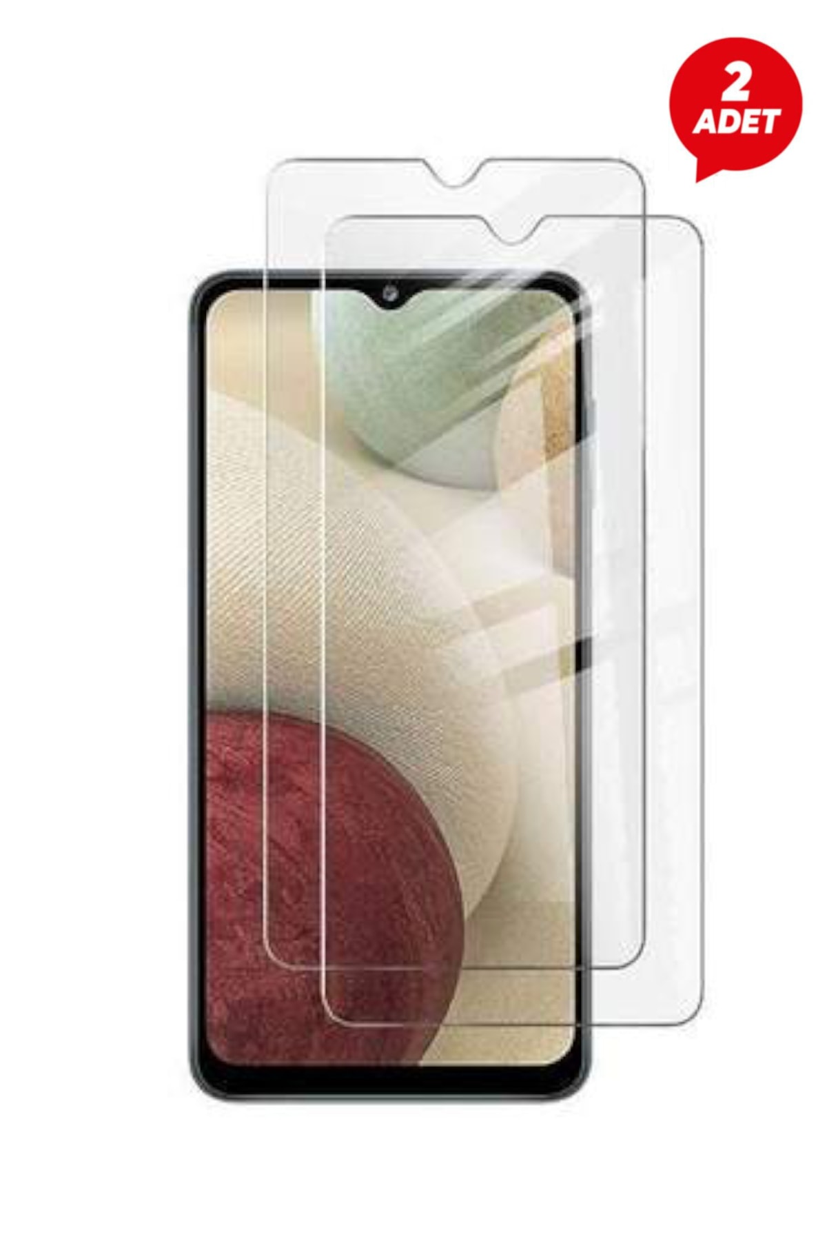Tria Samsung Galaxy A52 Uyumlu Şeffaf Kırılmaz Temperli Ekran Korucu Telefon Camı 2 Adet