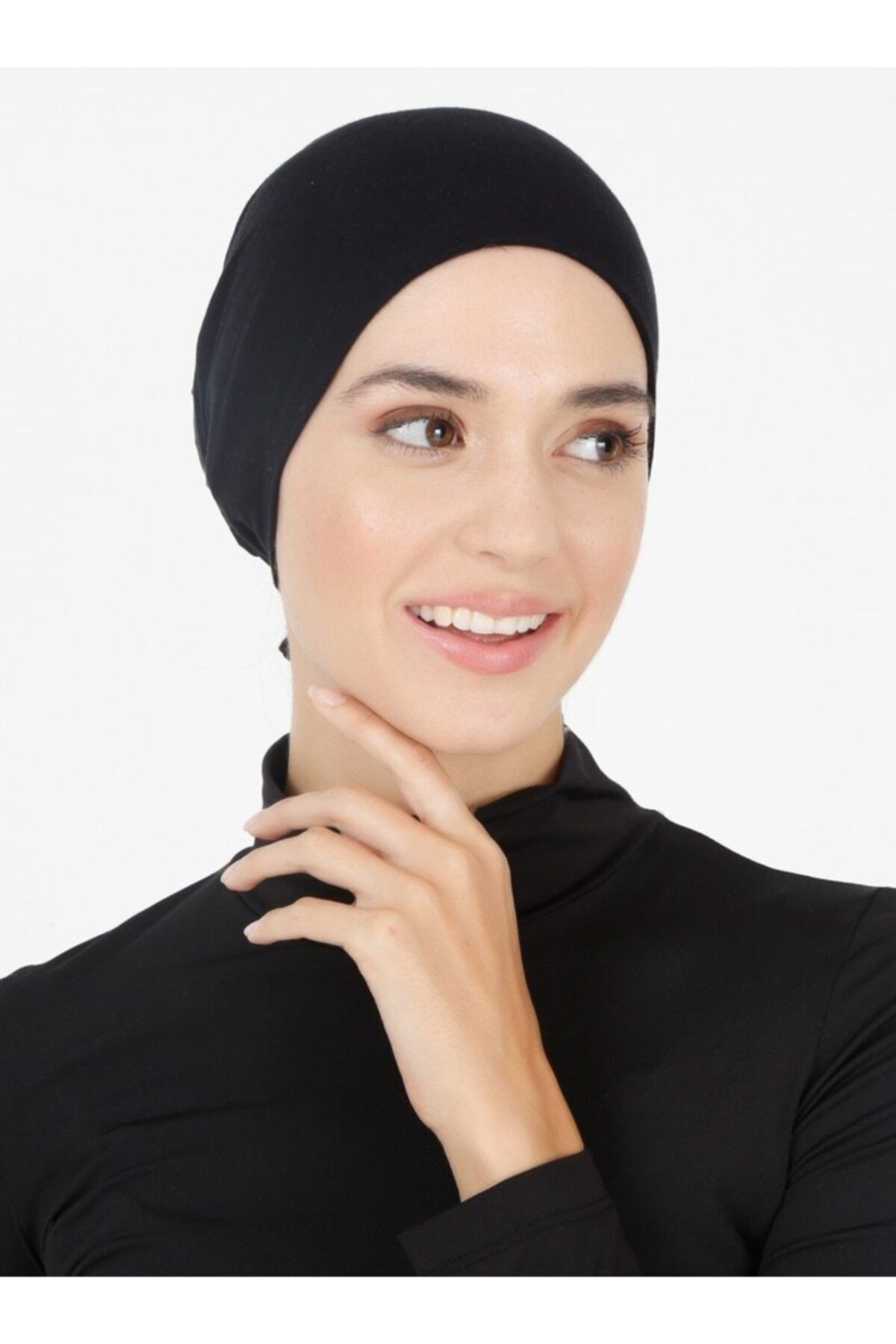 Ecardin 3`lü Dikişsiz Bone - Siyah Vizon Lacivert -