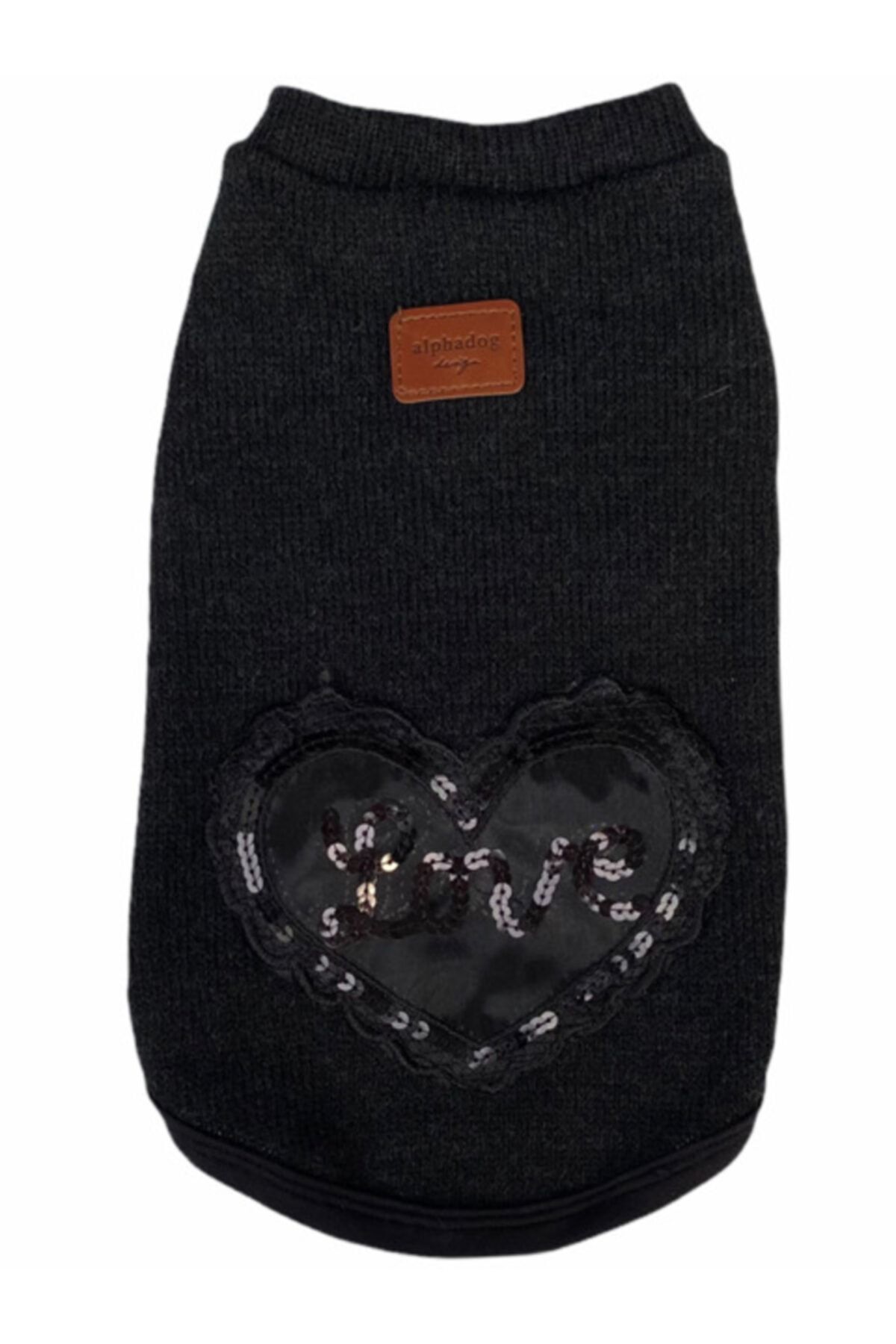 Alphadog Black Love Köpek Kazağı