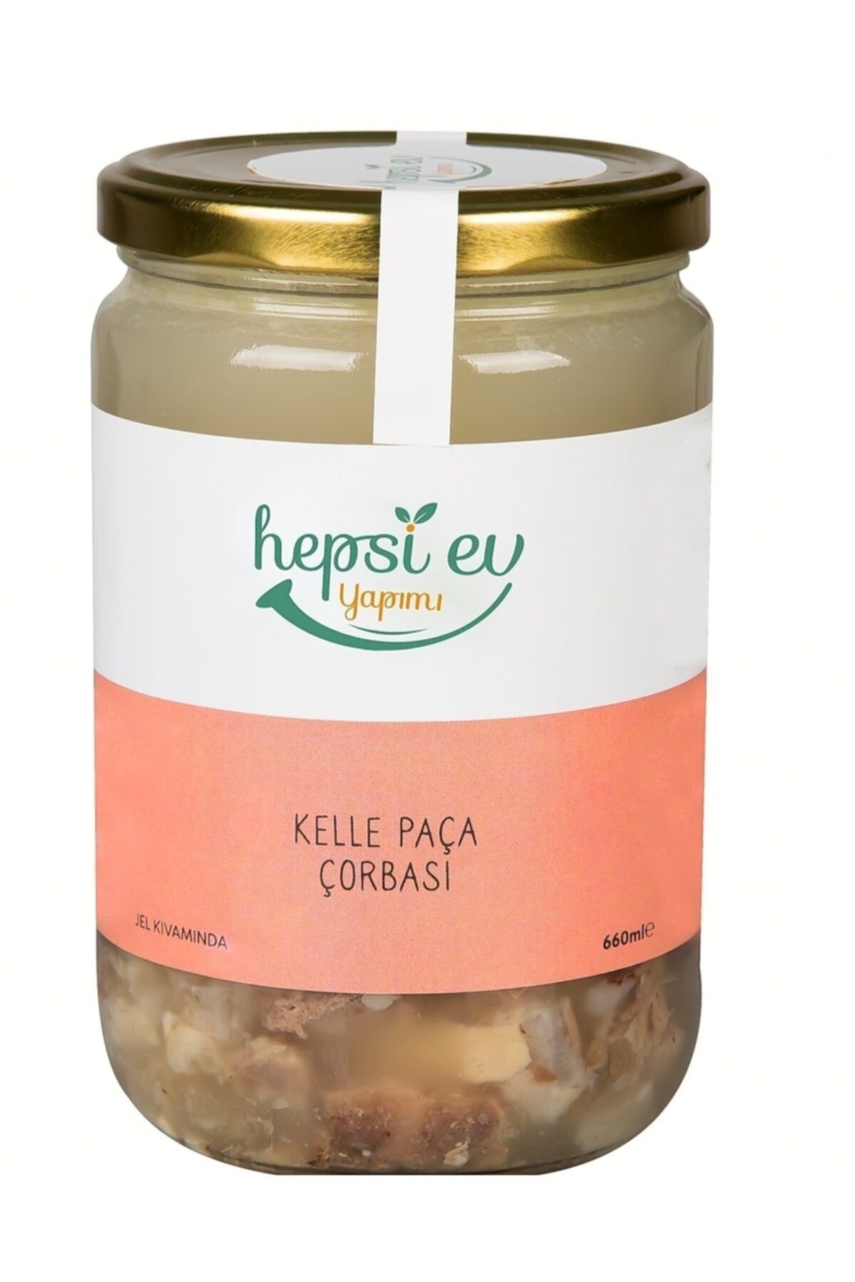 Hepsi Ev Yapımı Kelle Paça Çorbası 660 ml
