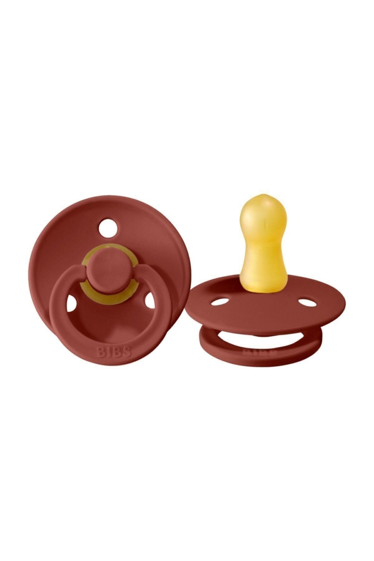 Bibs Kauçuk Emzik - Rust 0-6 Ay