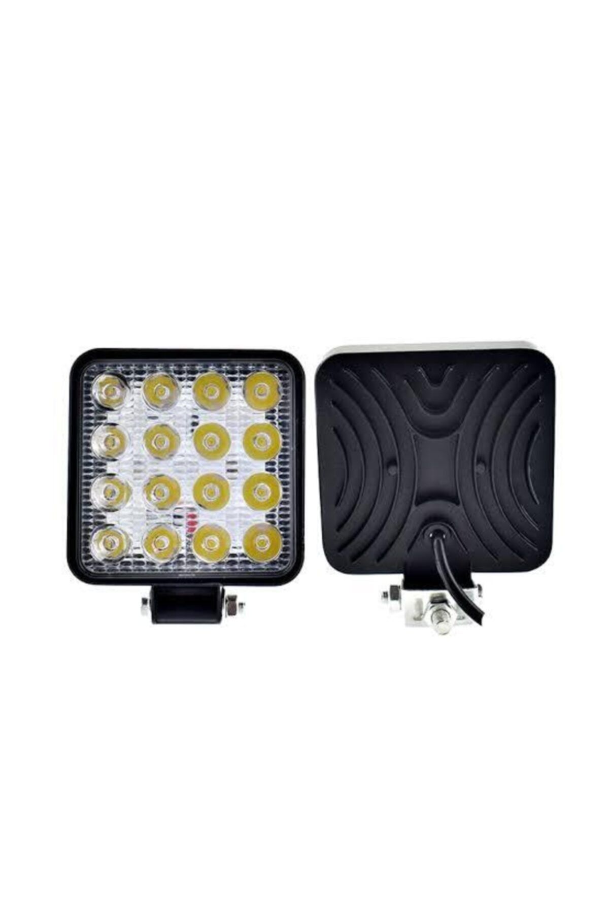 SMG ELEKTRİK Araç Spot Led Sis Farı 12v 27w 16lı Drl Lamba Tekne 4x4 Offroad Atv Kamyon Truck 4wd