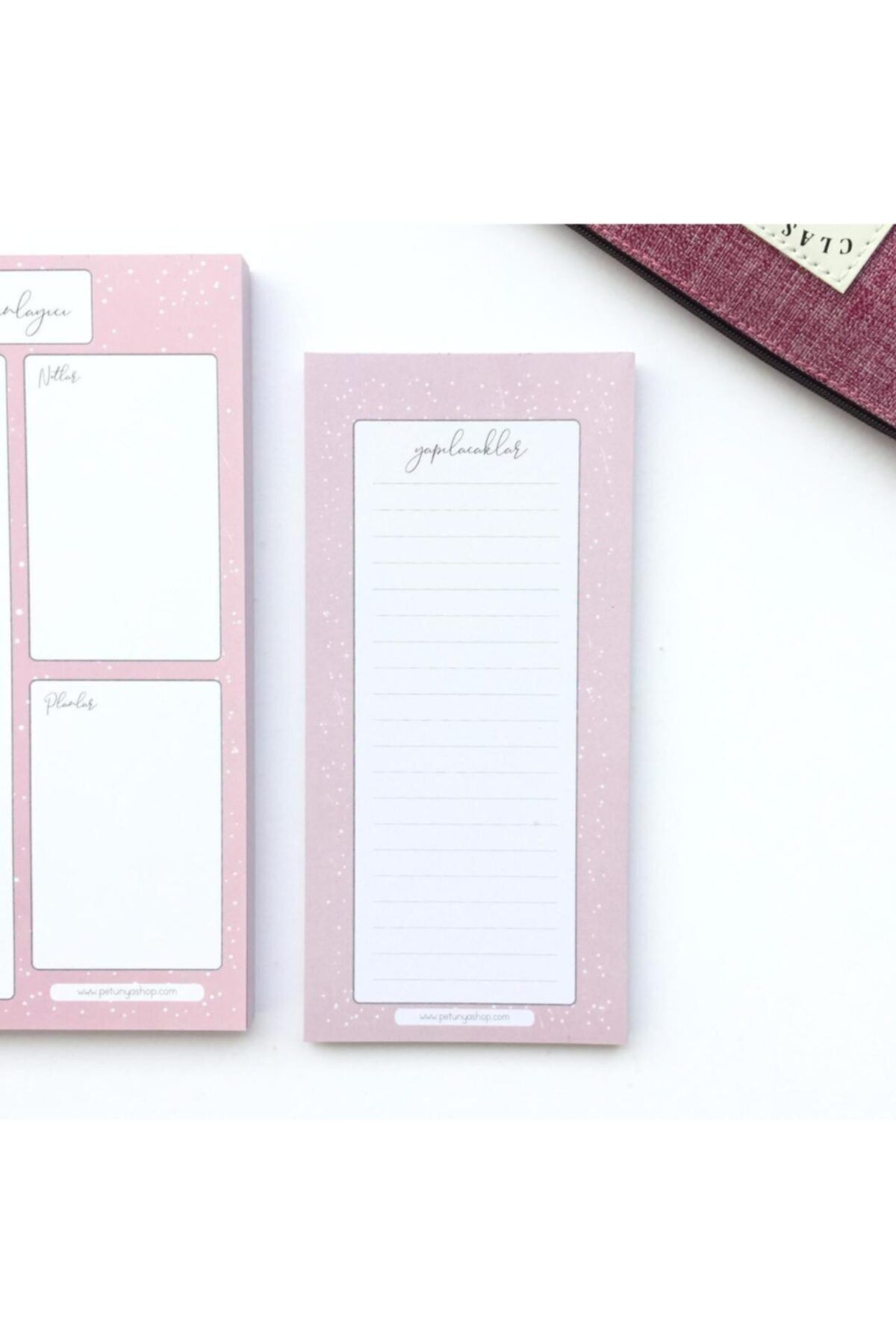 Papiro Paperworks Yapılacaklar Listesi Pembe
