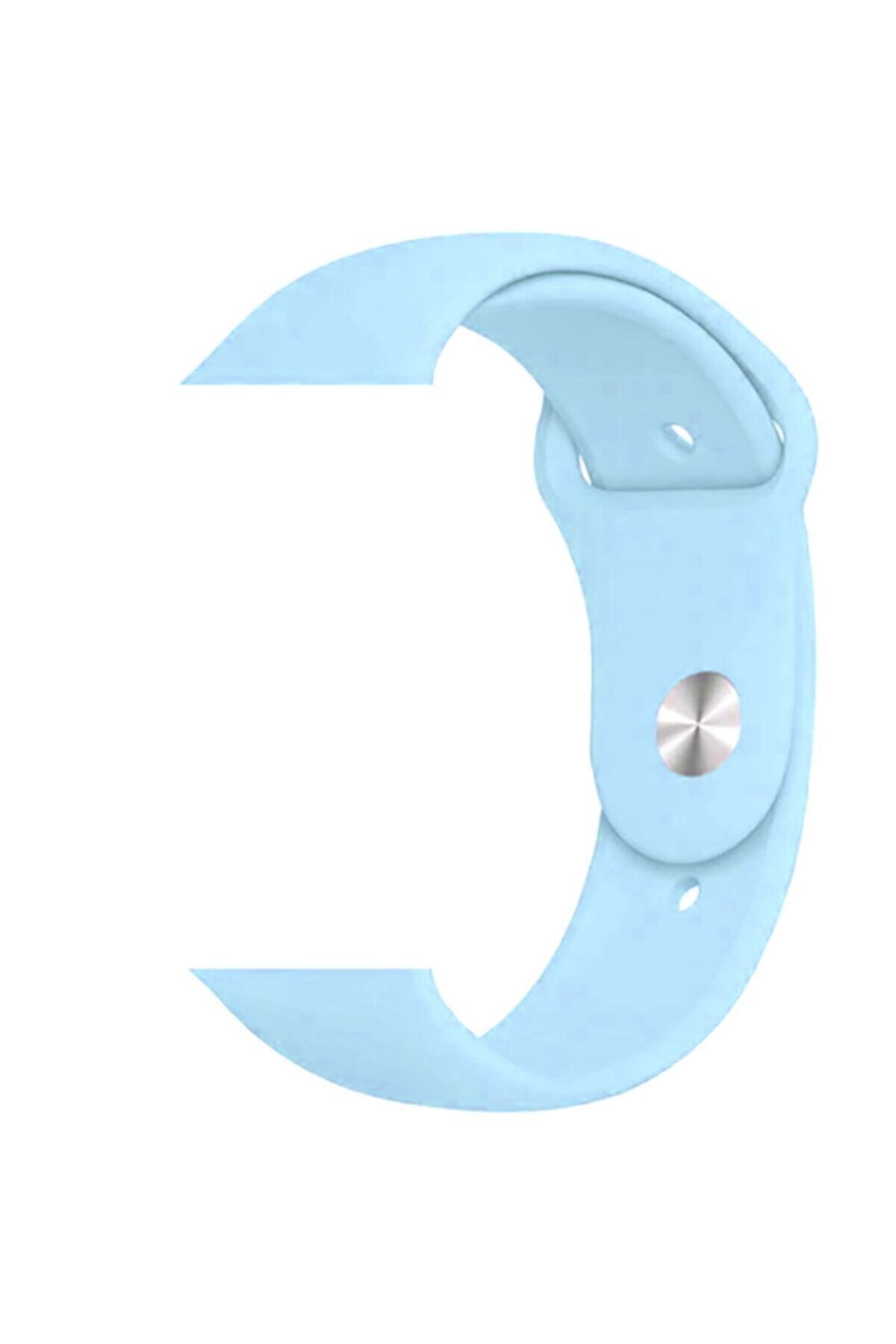 Apple Watch 38mm 40mm Tüm Serilere Uyumlu Yumuşak Jel Silikon Kordon