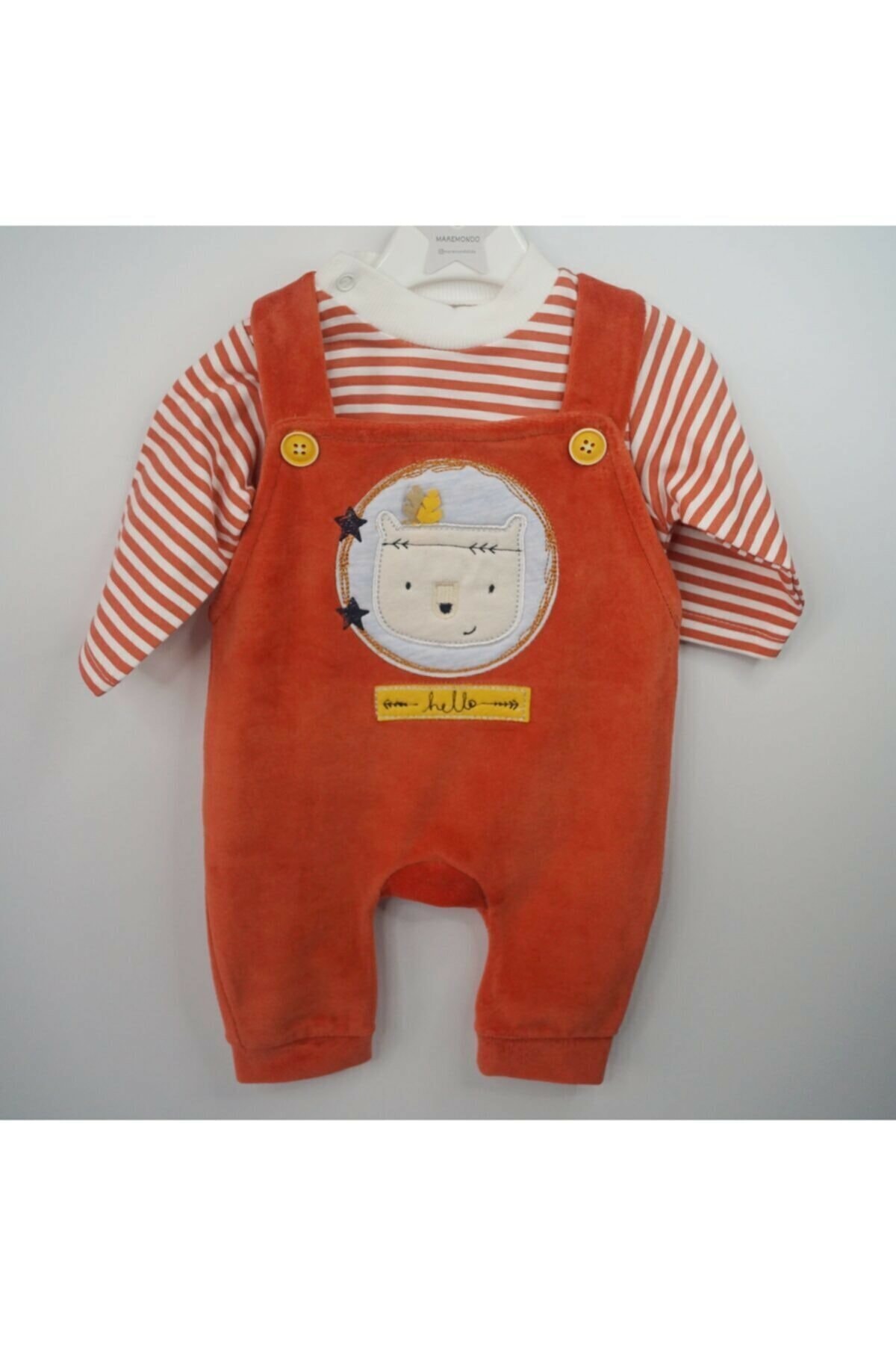 Happy Baby Erkek Bebek Kadife Slopet