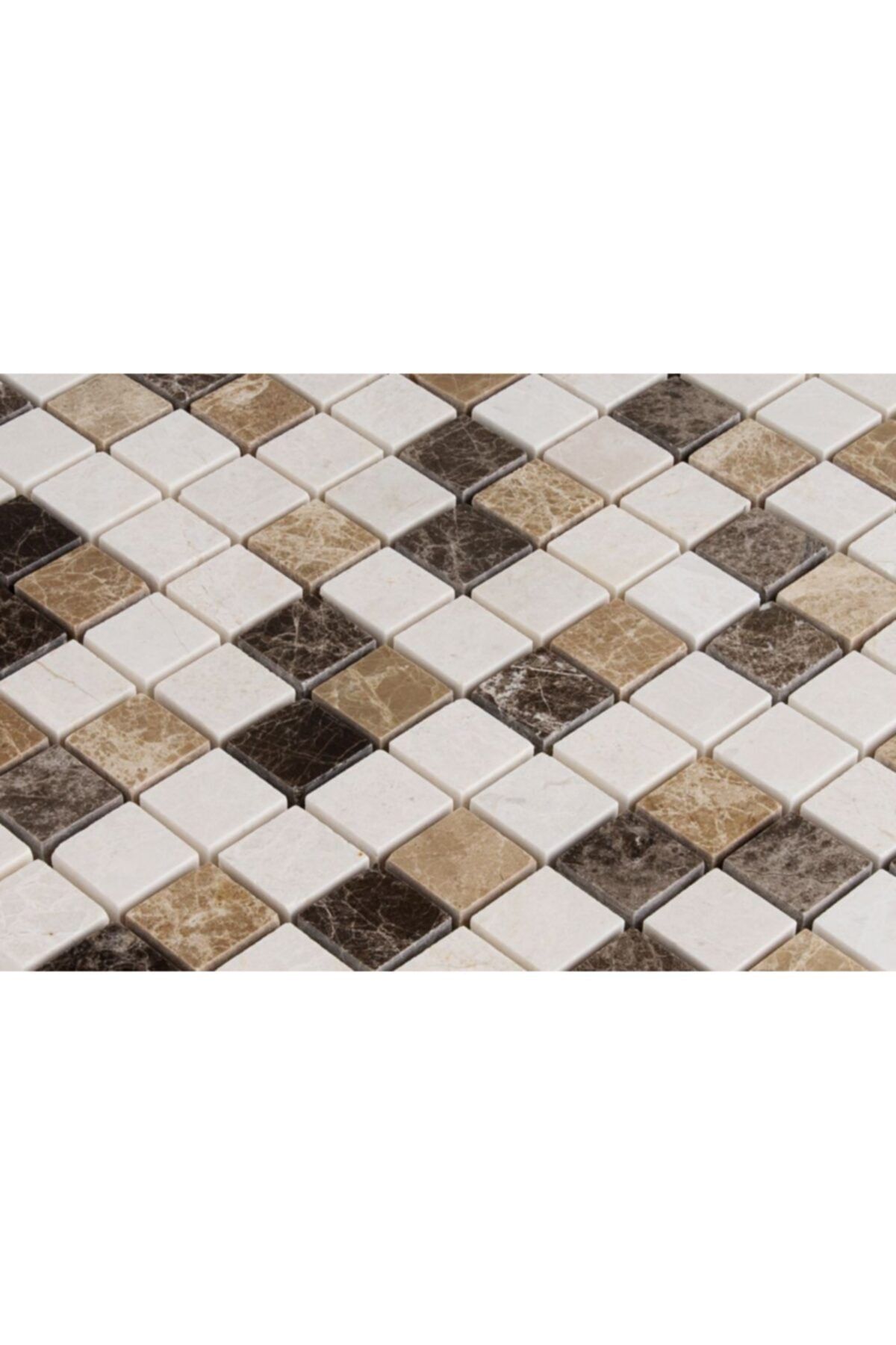 Gobek Mermer Mozaik Spanish Mix 2,5x2,5cm