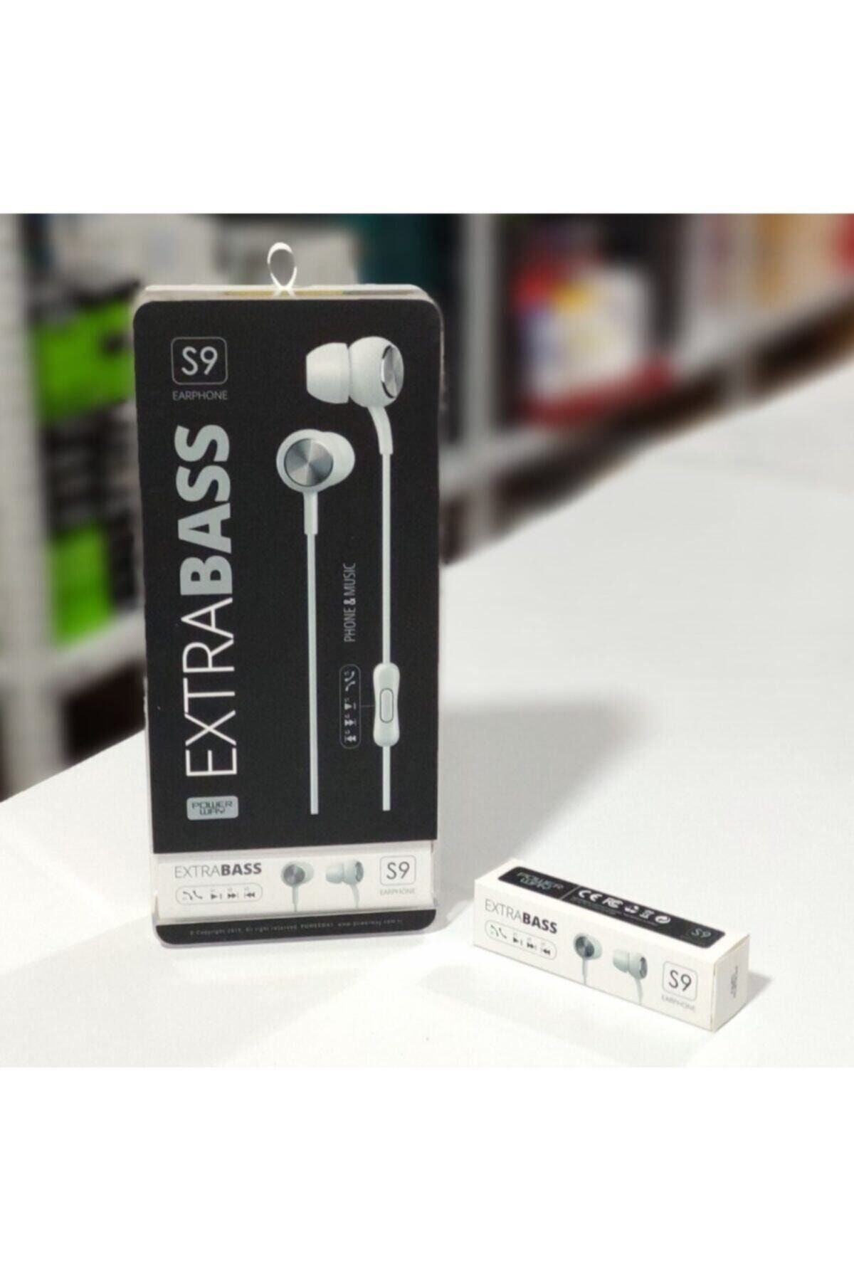 GCase (BEYAZ) S9 Standlı Extra Bass Kulaklık