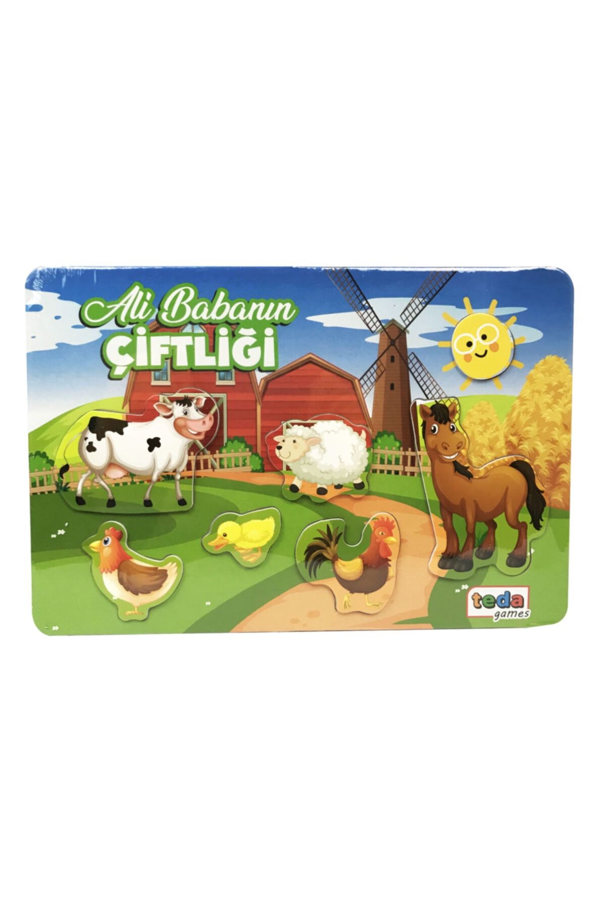 Bemi Toys Ali Babanın Çiftliği Mukavva Puzzle