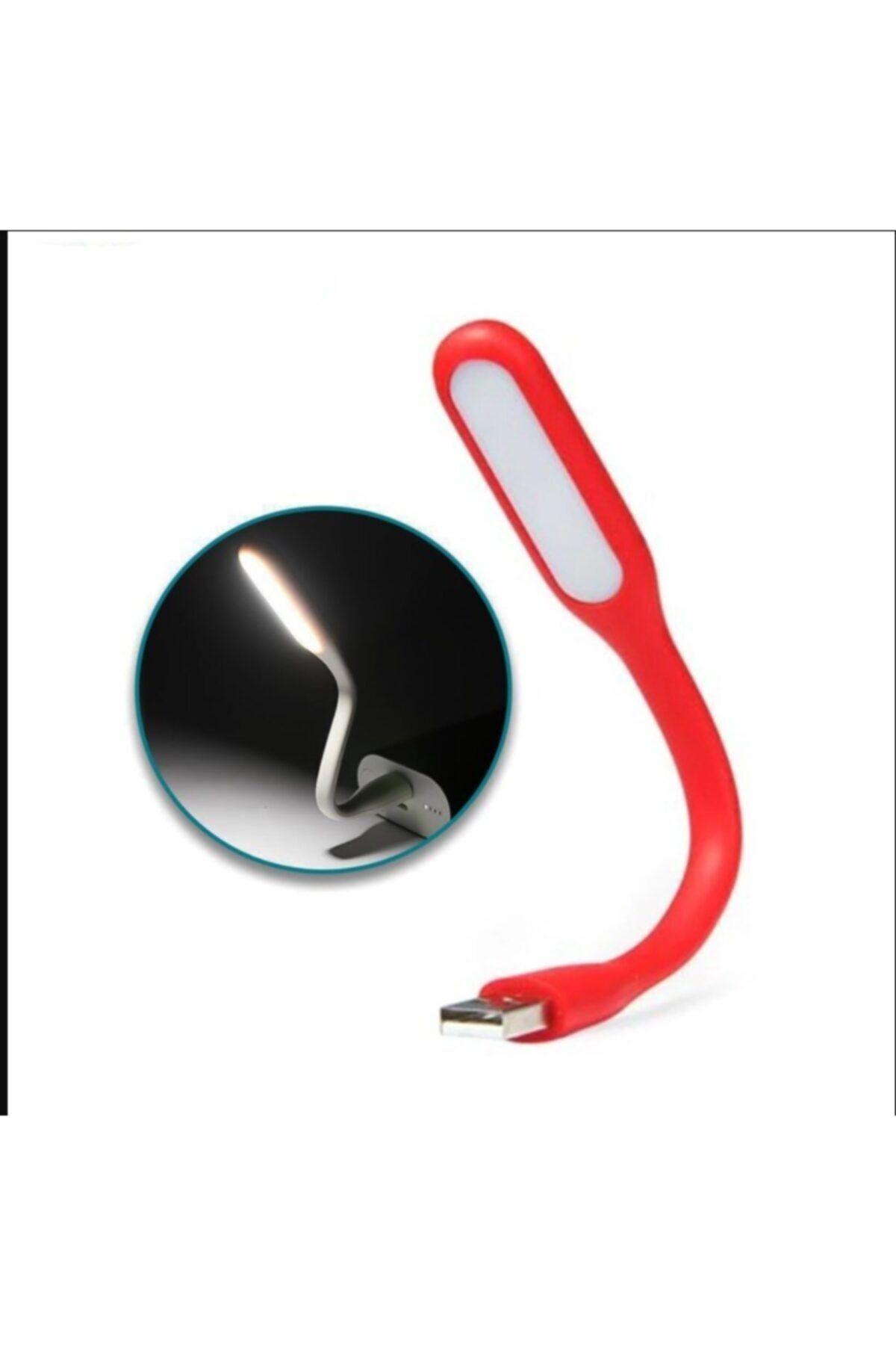 TEKNO İSTANBUL Usb Led Lamba Katlanabilir Notebook Kitap Okuma Klavye Aydınlatma
