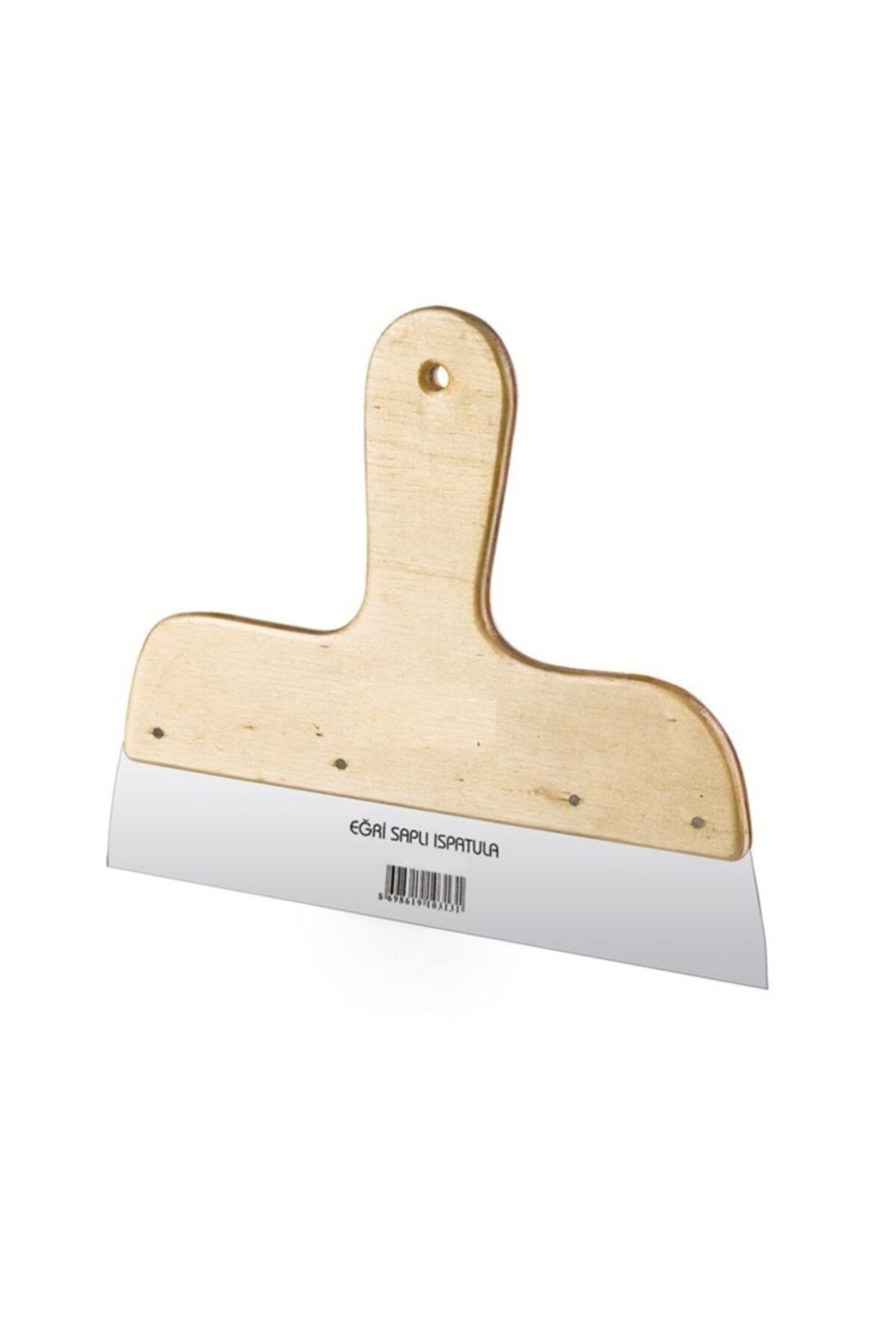 GrossAVM Eğri Saplı Alçı Spatulası - Alçı Spatulası 1. Kalite - 20 Cm