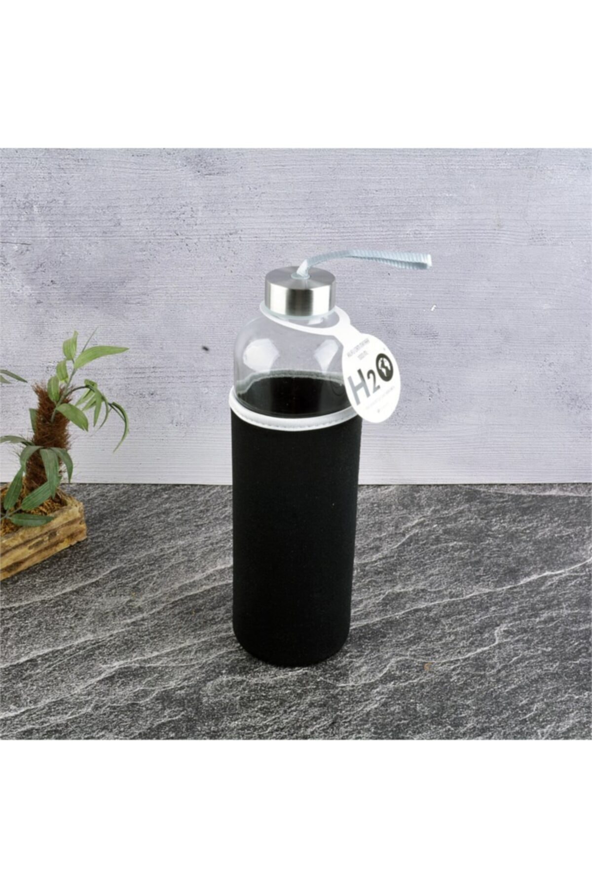 Tohana Kılıflı Cam Matara 1000 ml