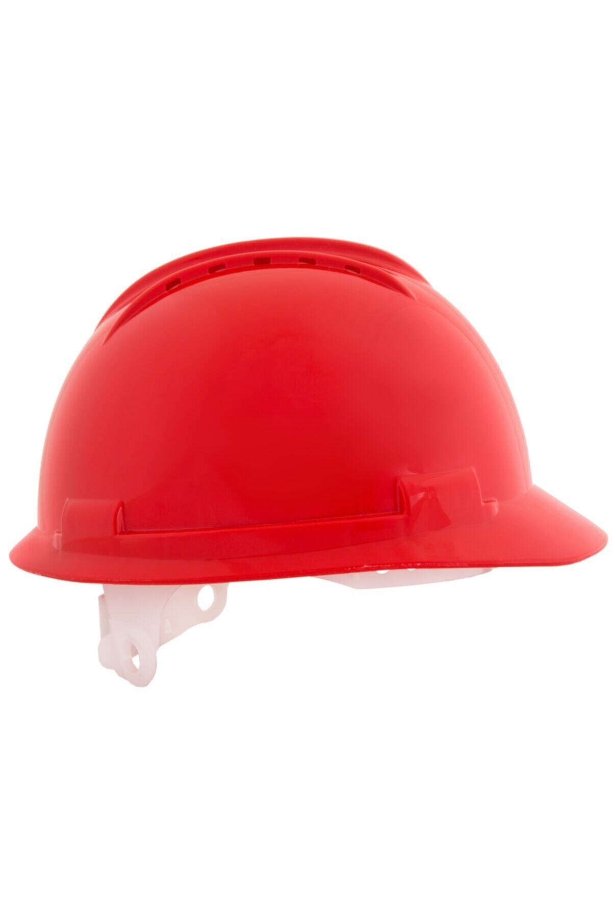 BBU Safety Equipment Bbu Sp 200 Kırmızı Iş Güvenliği Bareti, Plastik Içlikli