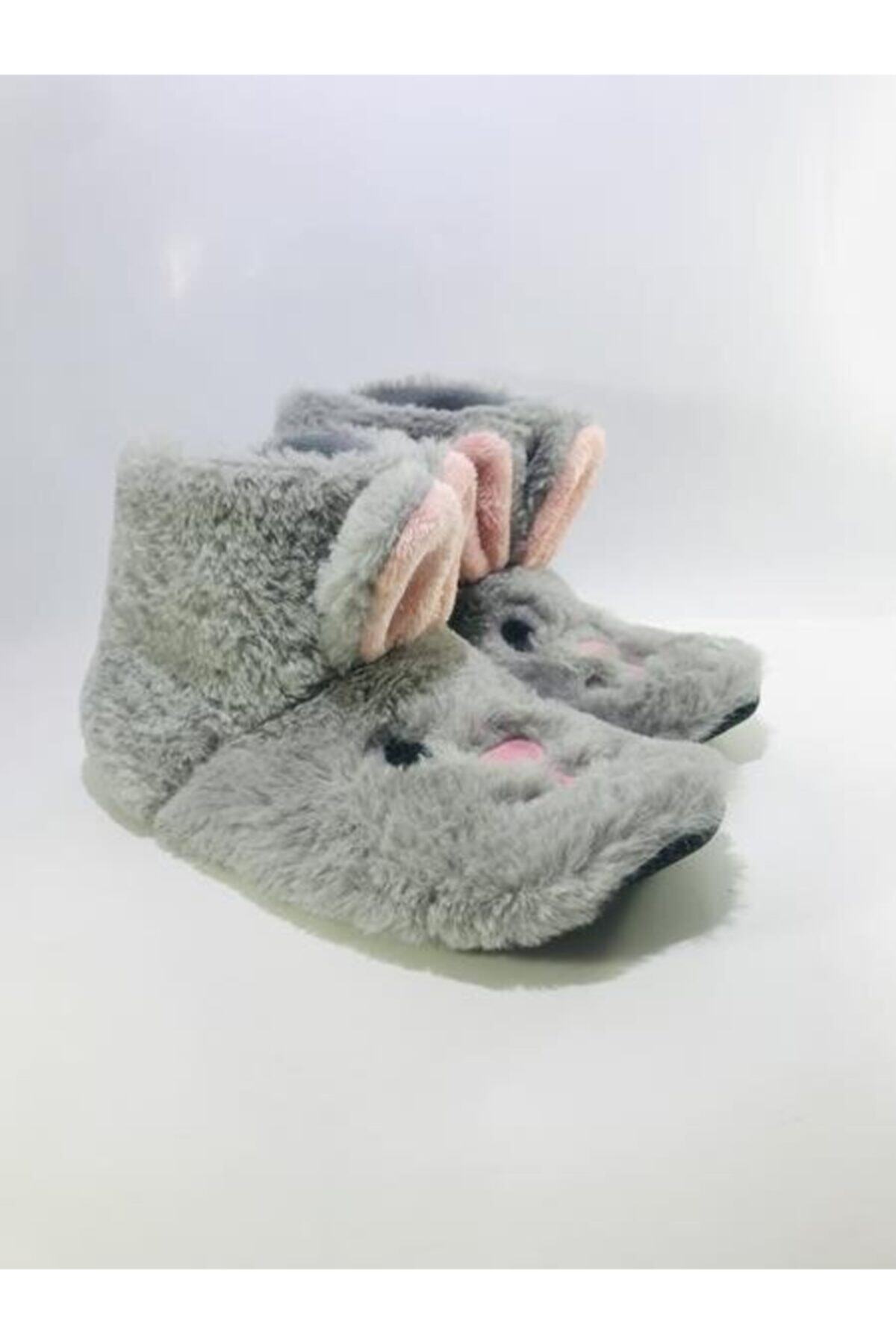 ZONDERSAN Slipper 505 Pelüş Figürlü Kadın Ev Botu