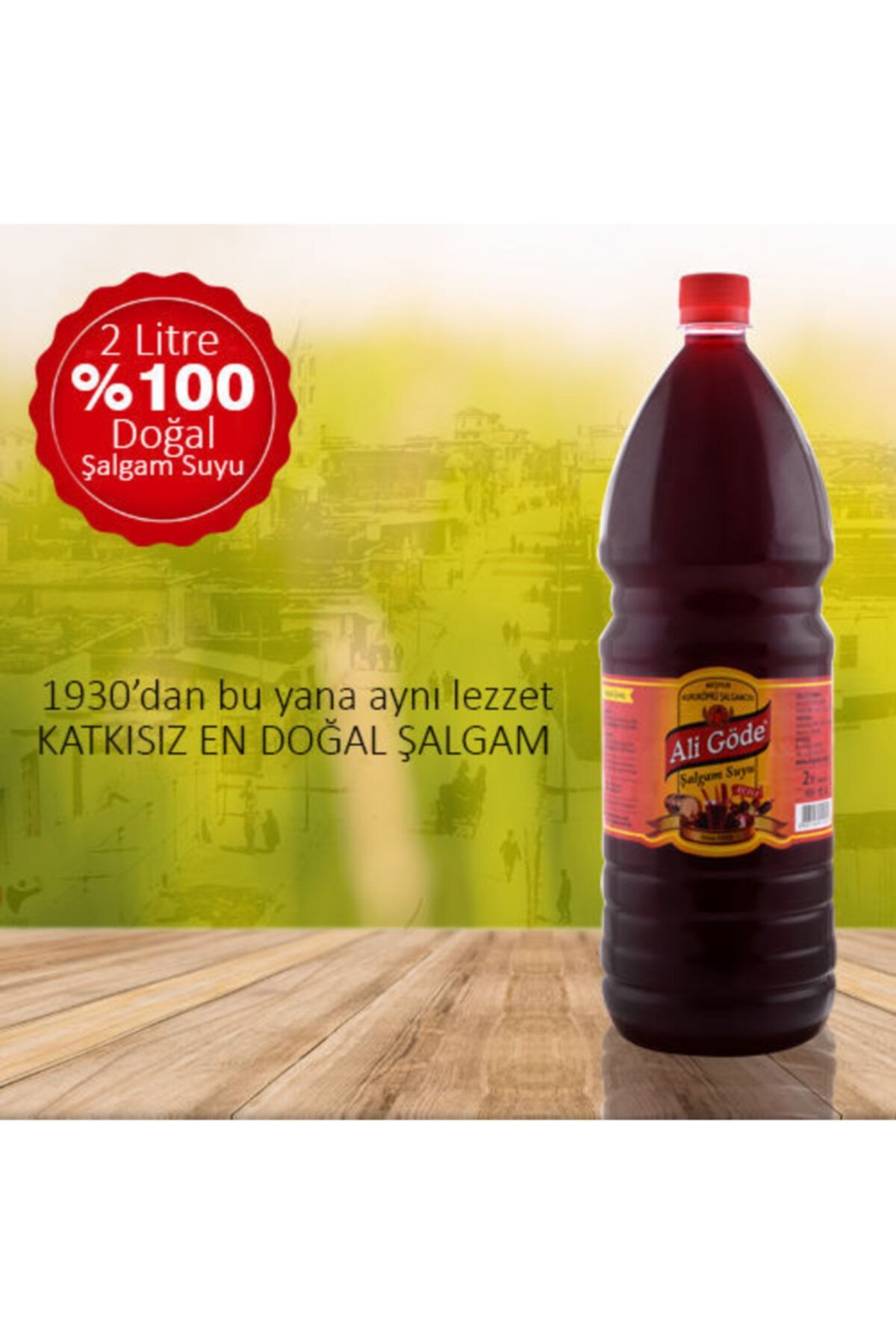 Ali Göde %100 Doğal 2000 Ml 4 Adet Acılı