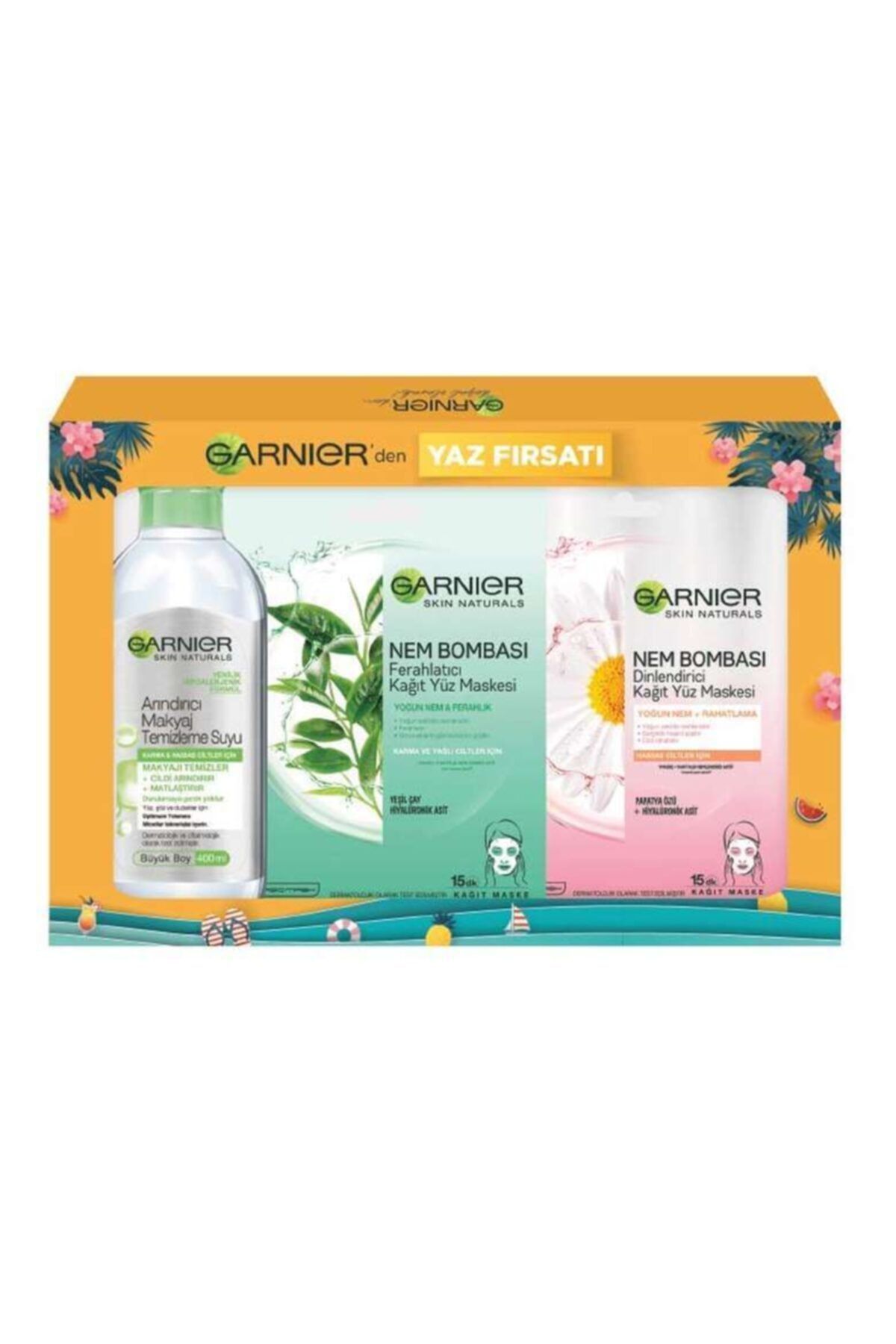 Garnier Kişisel Bakım Seti 3'lü 10765020361