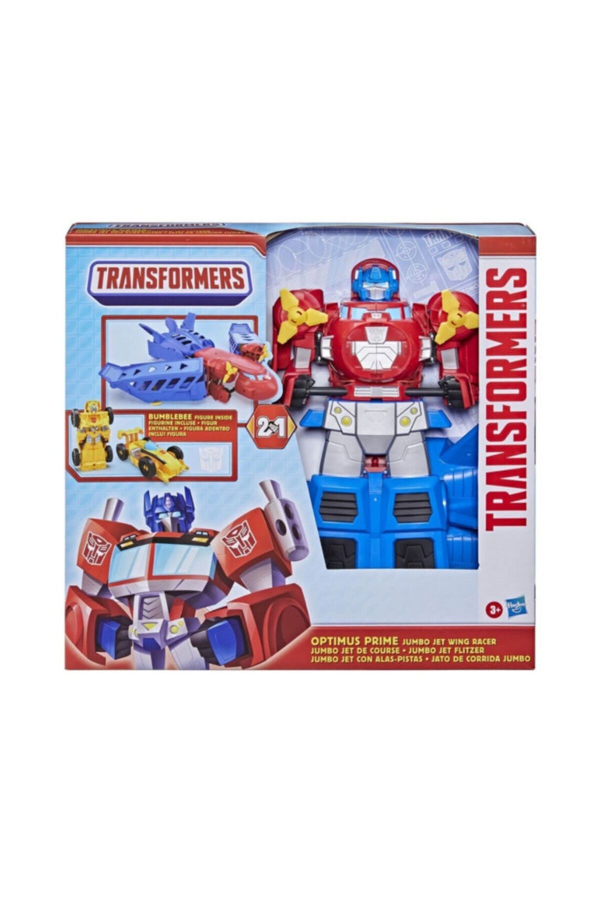 transformers Optımus Prime Jumbo Jet Yarışçısı F0849
