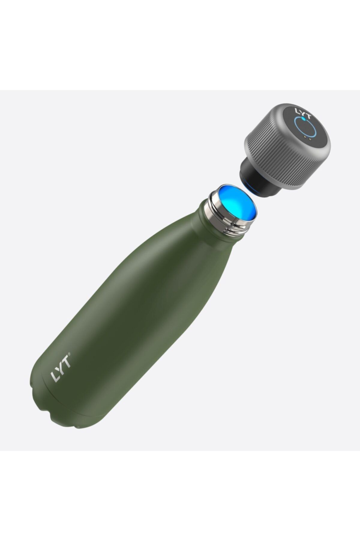 Crazy Cap Lyt Çelik Arıtmalı Su Şişesi, 500ml - Yeşil