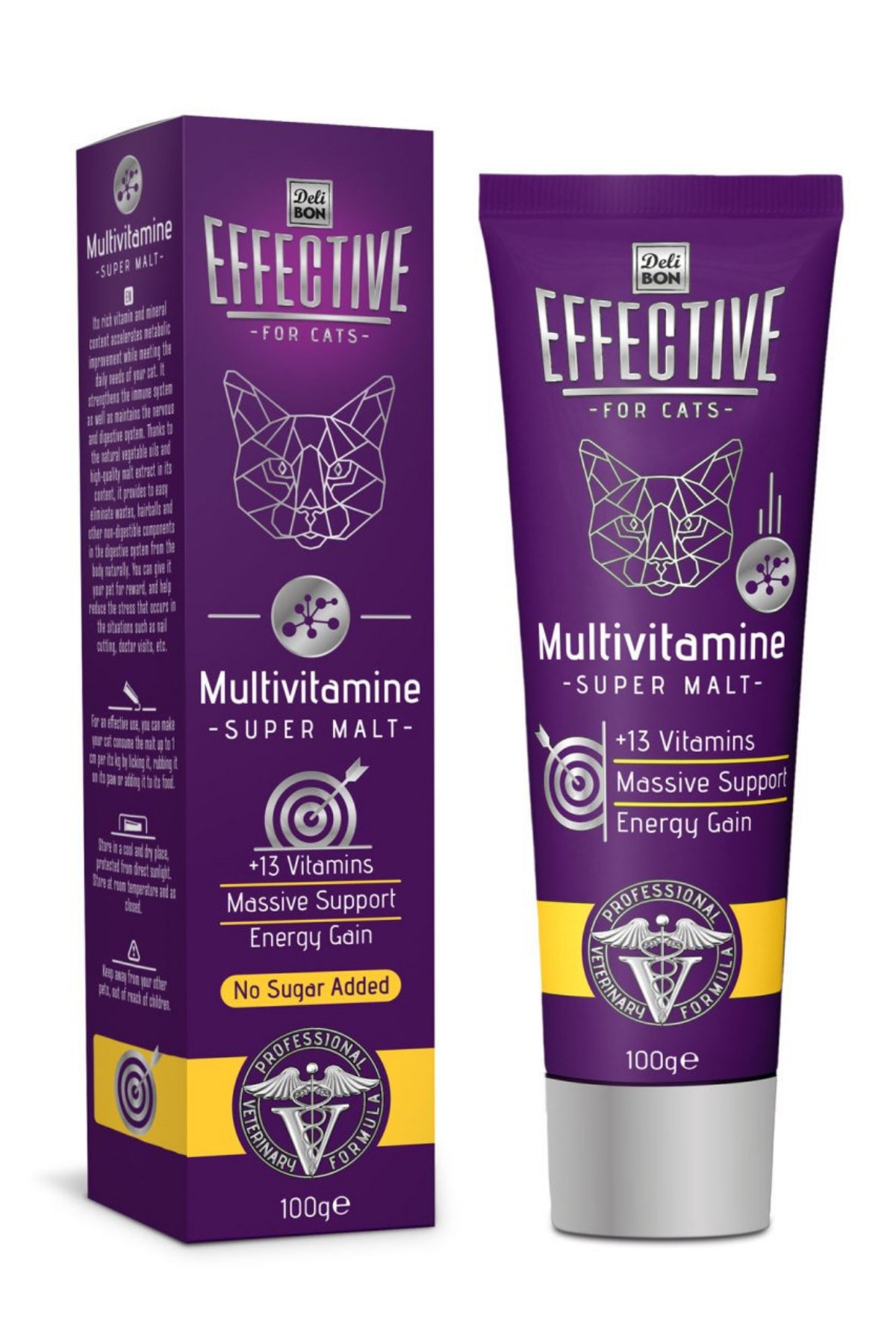 Delibon Effective Kedi Maltı Multivitamin 100 Gr