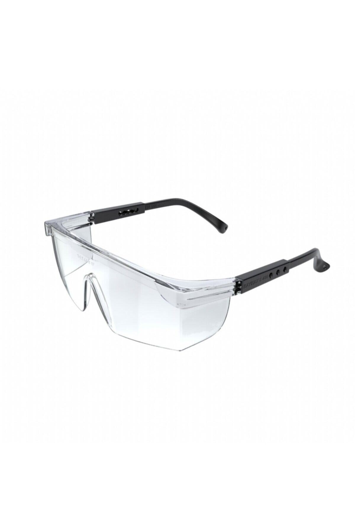 Baymax Koruyucu Ayarlanabilir İş Güvenlik Gözlüğü Şeffaf