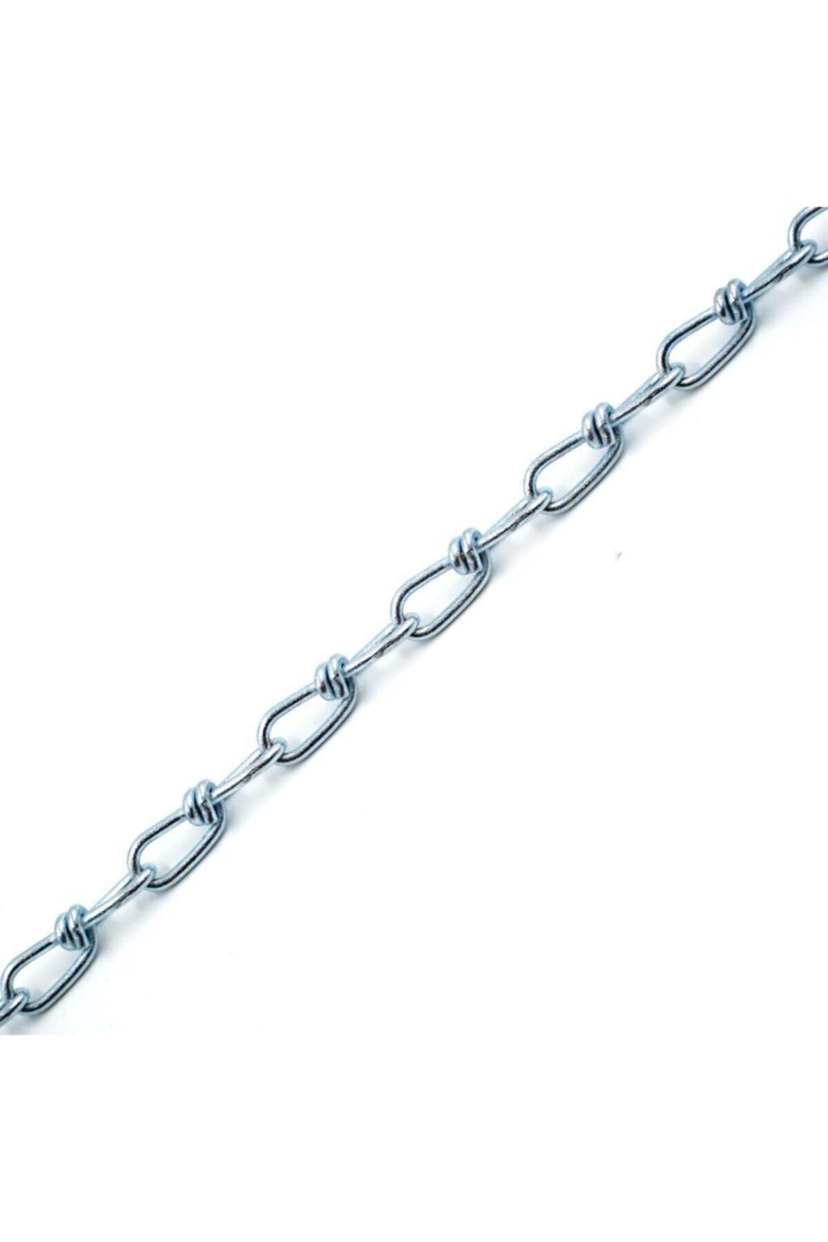 Force Chain 5686 Düğüm 2,5mm G30 Galvaniz Kaplamalı 5 Mtr Zincir