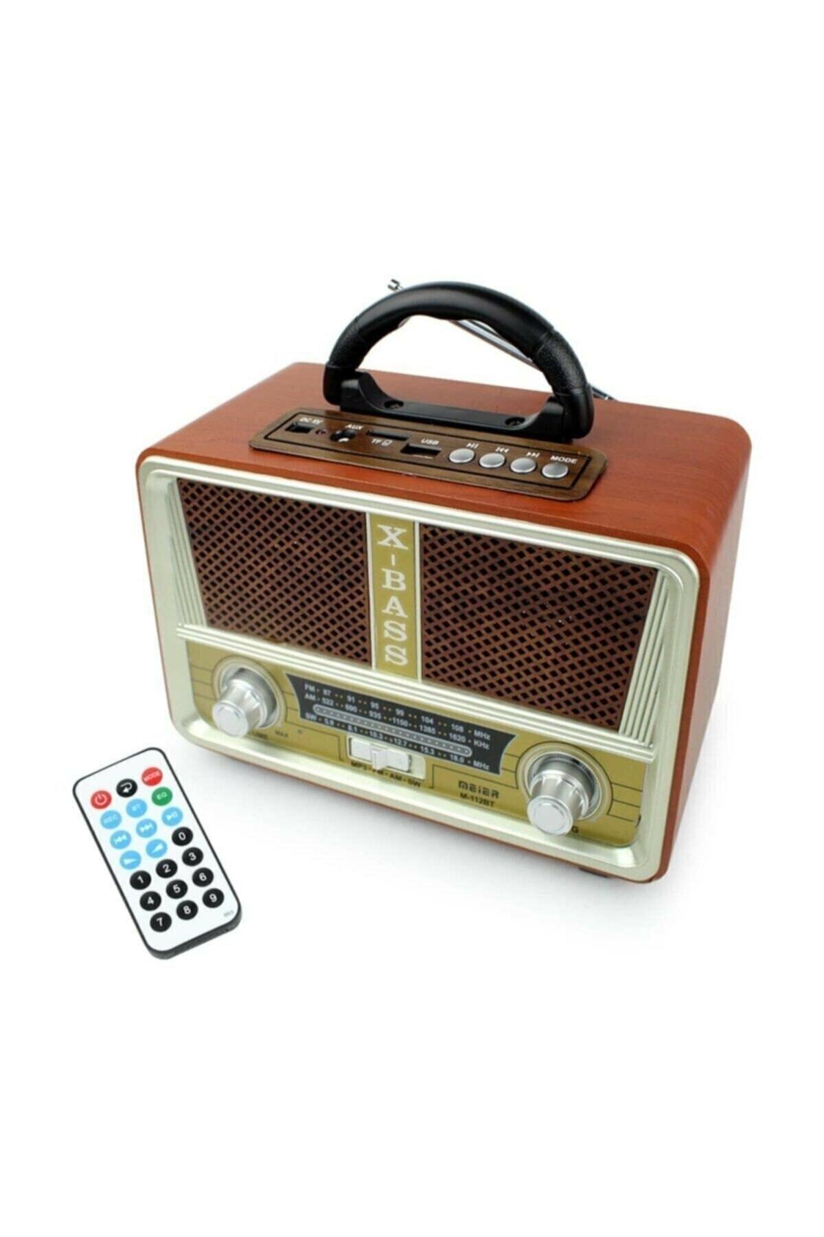 Jetcom M-112bt Nostaljik Ahşap Retro Radyo Bluetooth Fm Sd Aux Usb