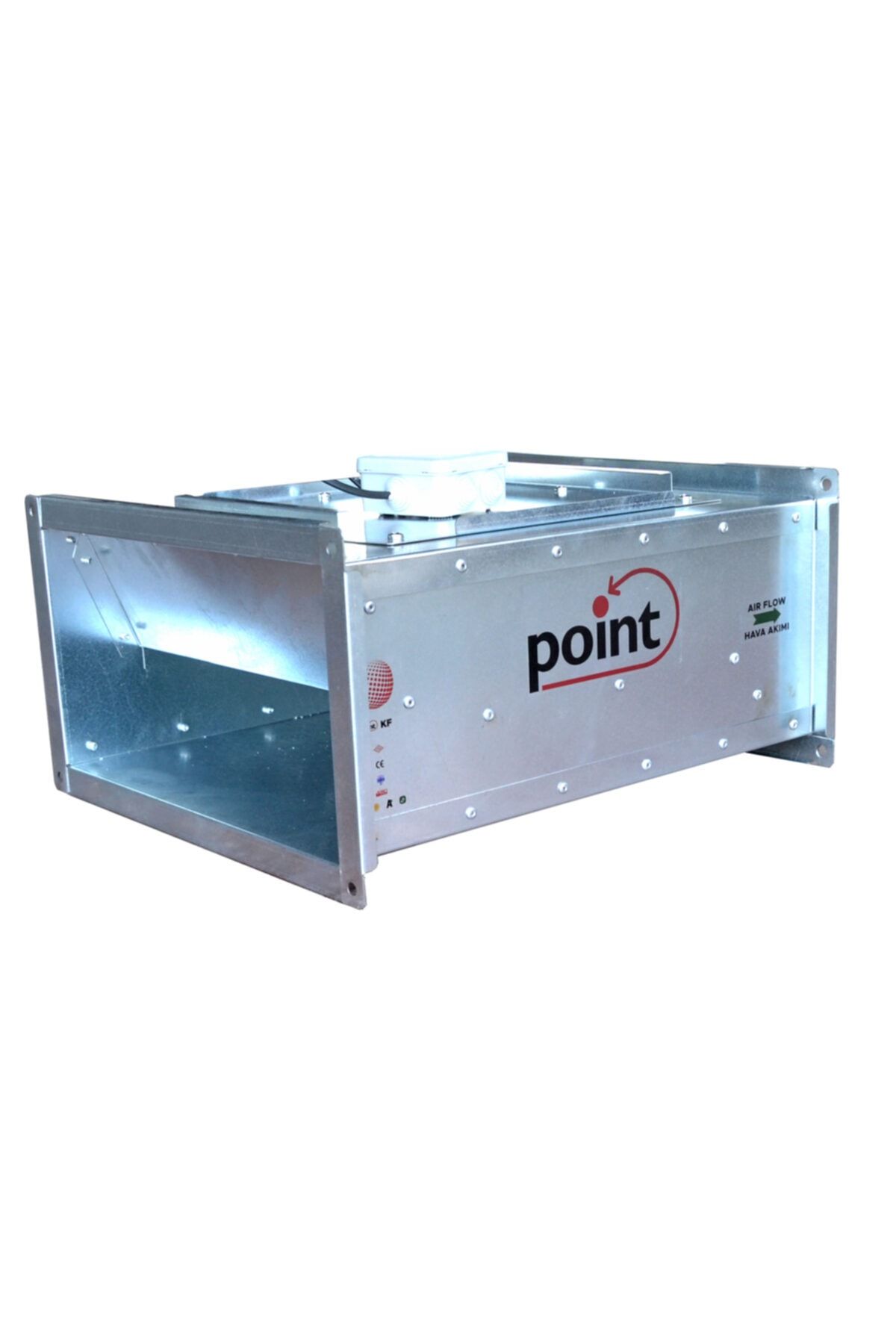 Point P-kf 60-35b [3350 M3/h] Dikdörtgen Geriye Eğimli Kanal Tipi Fan