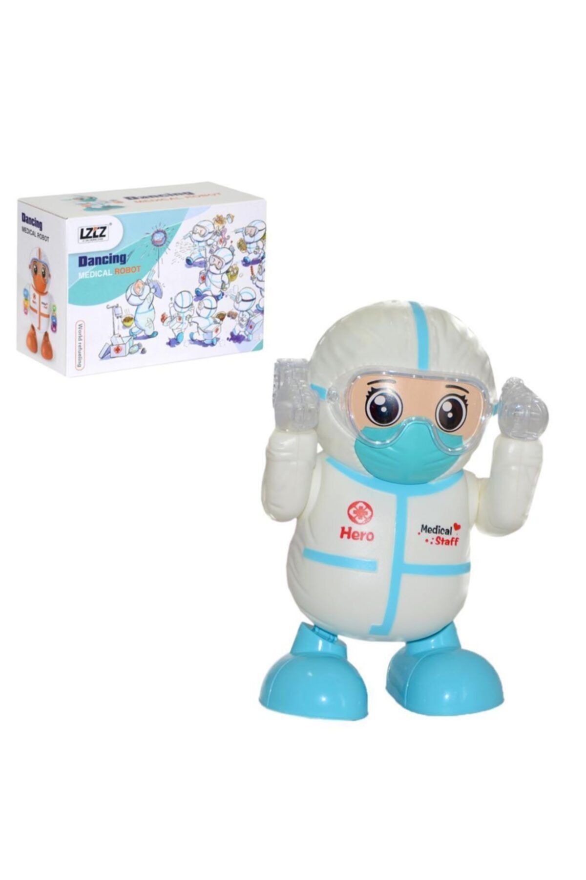 BİRLİK TOYS Dans Eden Maskeli Doktor Robot