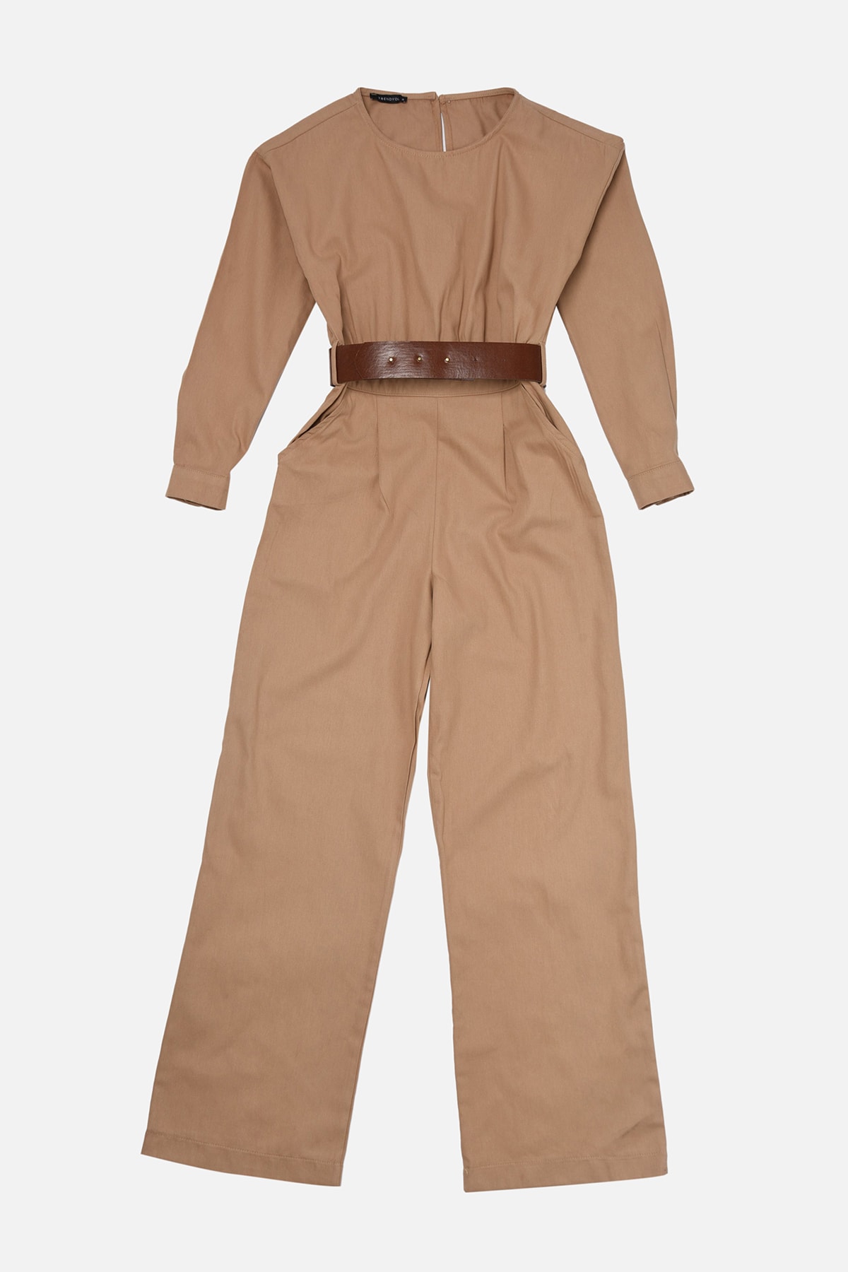 TRENDYOLMİLLA Camel Kemerli Tulum TWOAW22TU0094