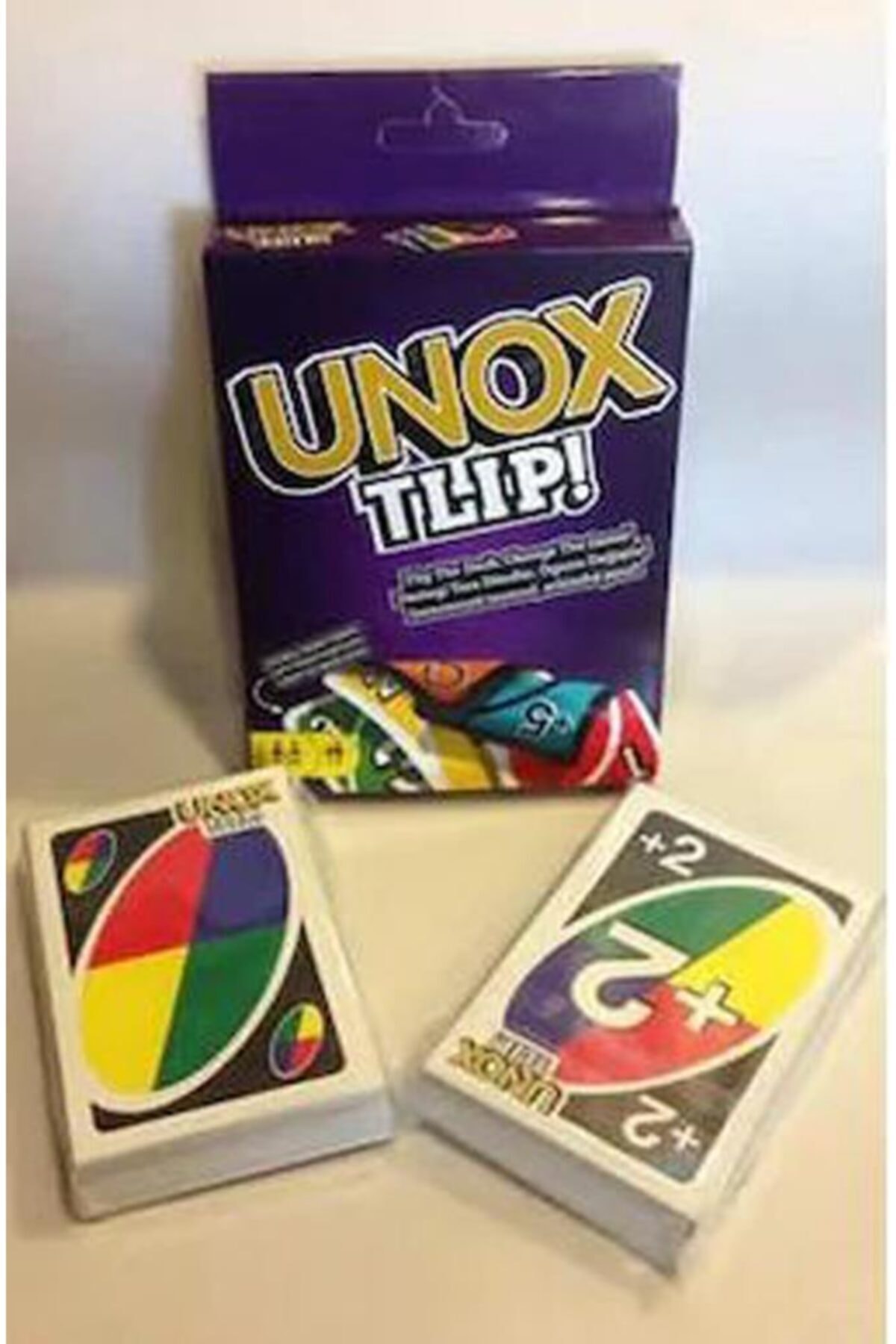 Mattel Games Unox Tlip Çift Taraflı Oyun Kartı