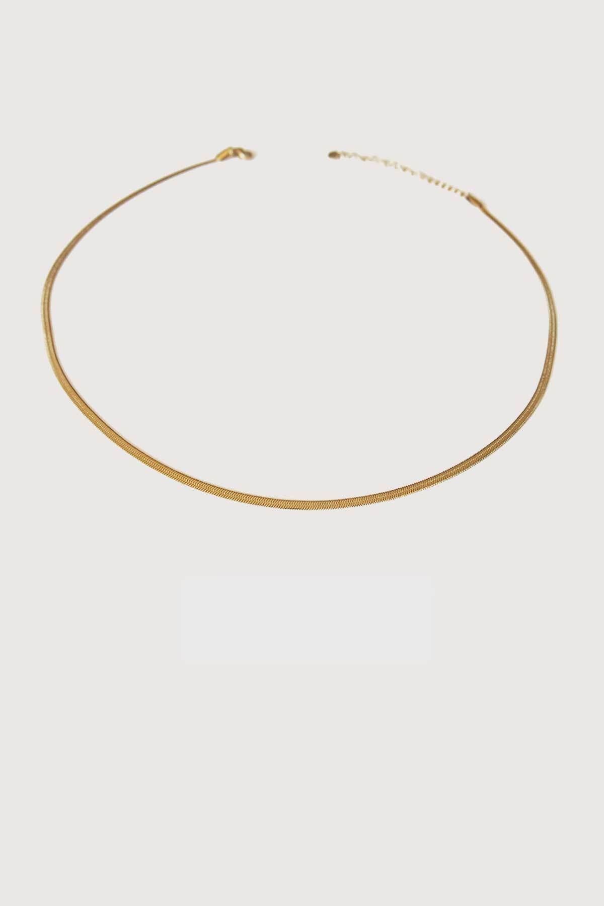 Jewel Uzun Italyan Zincir Gold Altın Kaplama Kolye