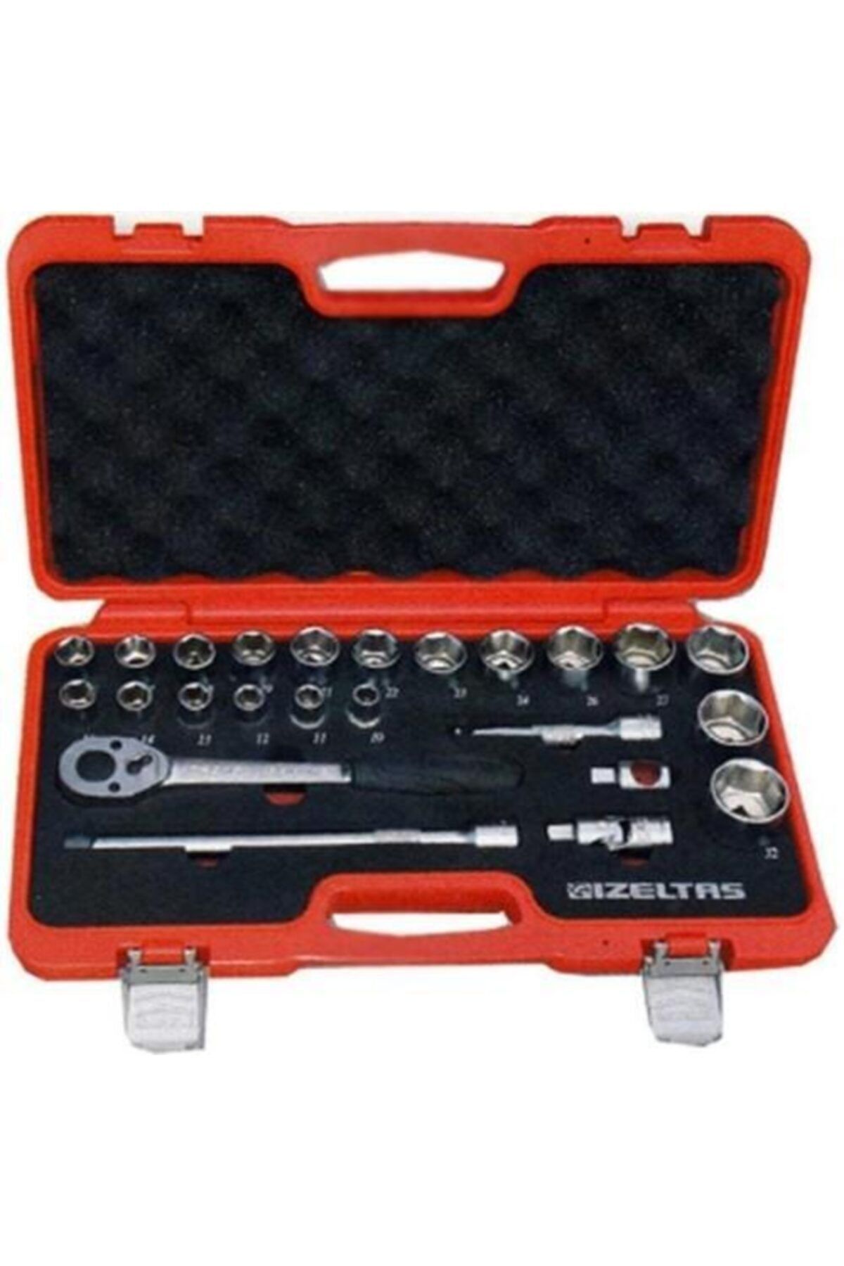 İzeltaş 1/2'' Altı Köşe Lokma Anahtar Takımı 24 Parça