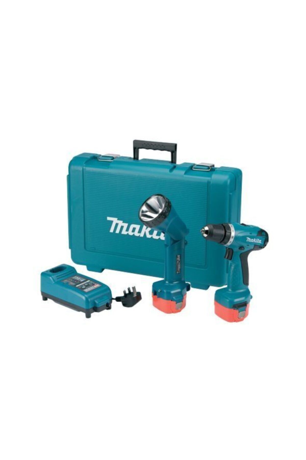 Makita 6271 Dwple 12 V 1.3ah Ni-cd Akülü Matkap Vidalama + Fener Set