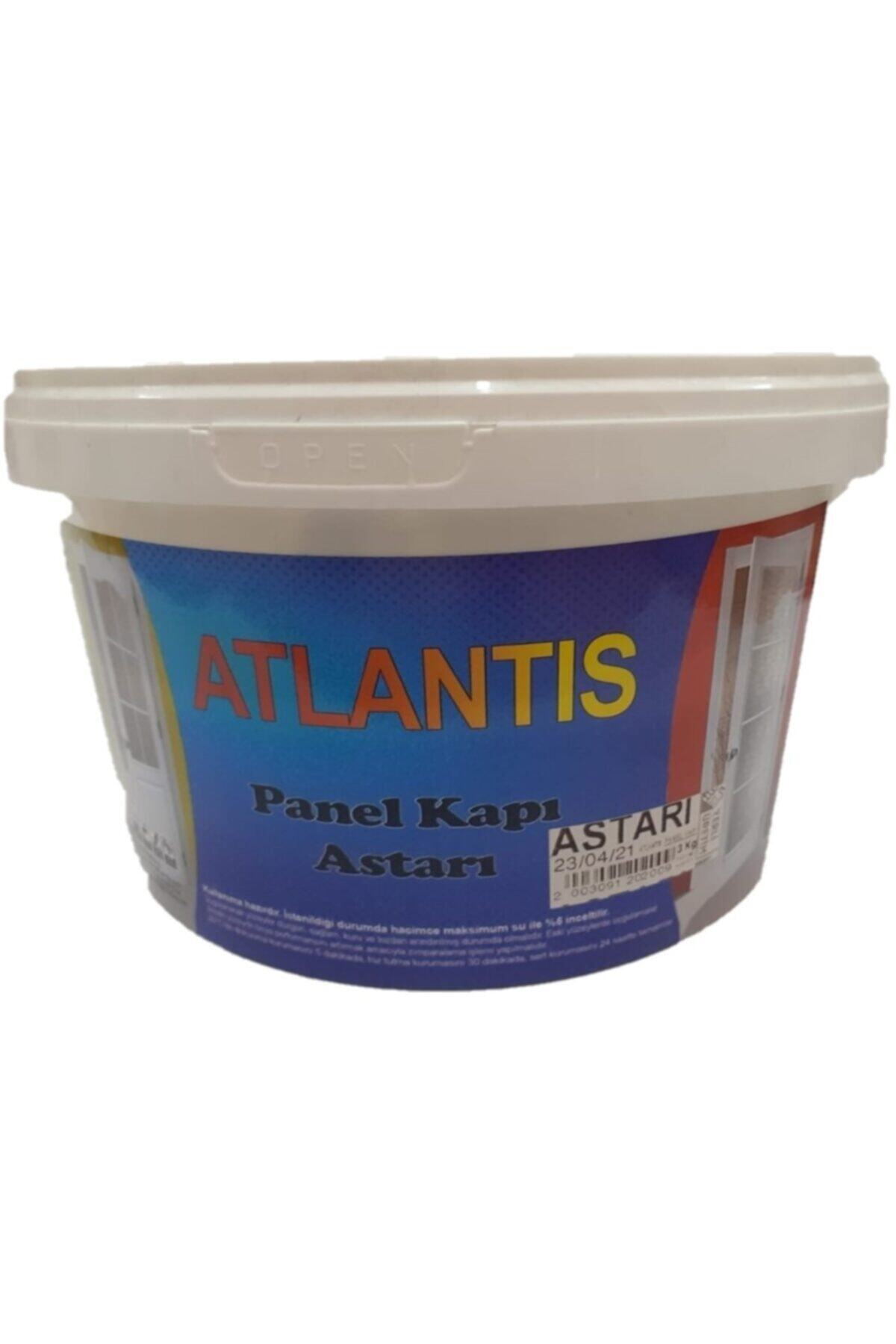 Atlantis Su Bazlı Panel Kapı Astarı Beyaz Renk 3 kg